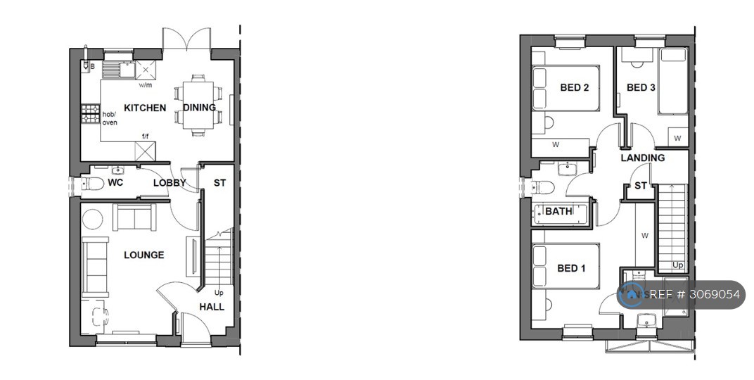 Pipistrelle Roost, Sutton-In-Ashfield floorplan