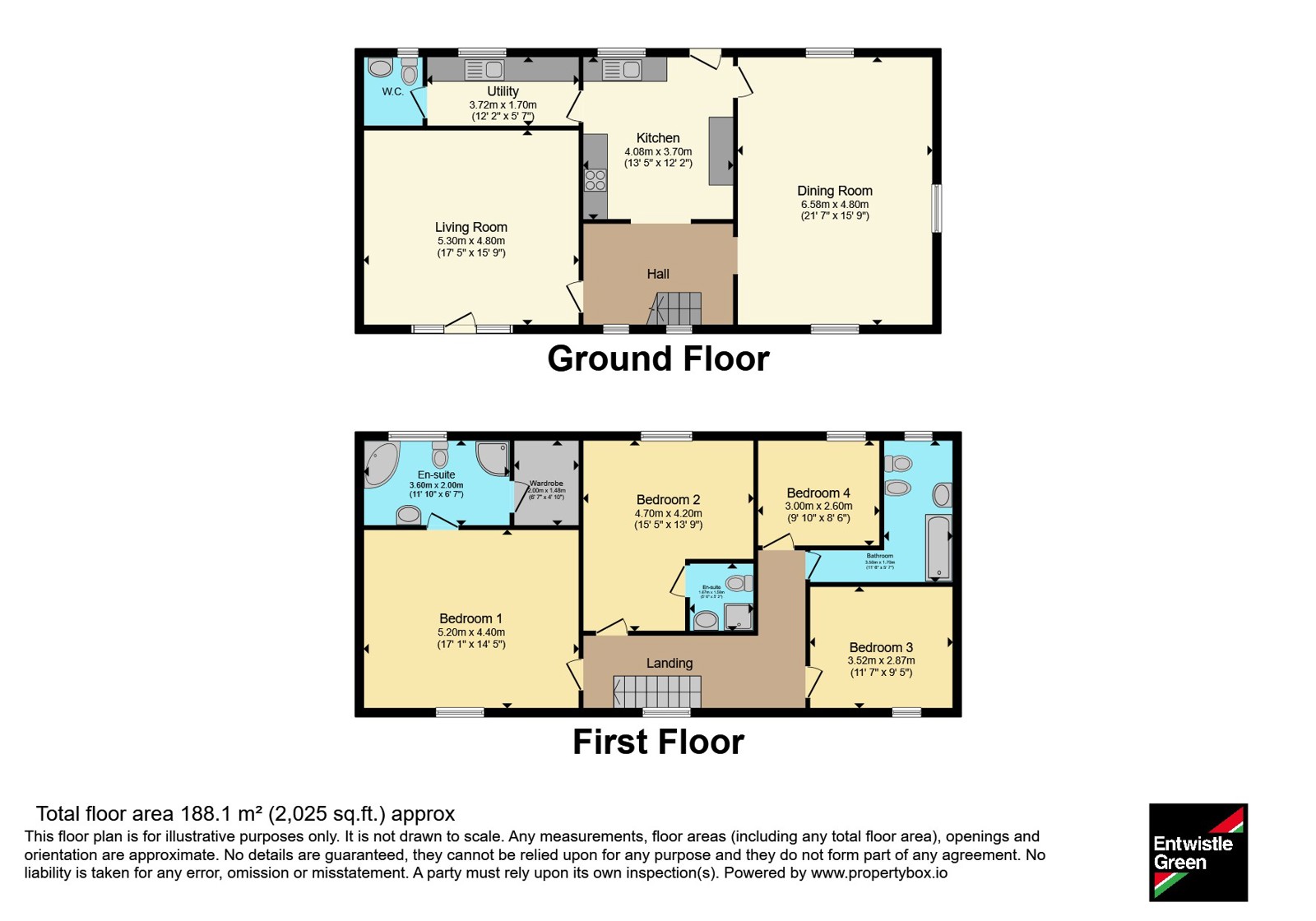 2, Causeway, Lancashire floorplan