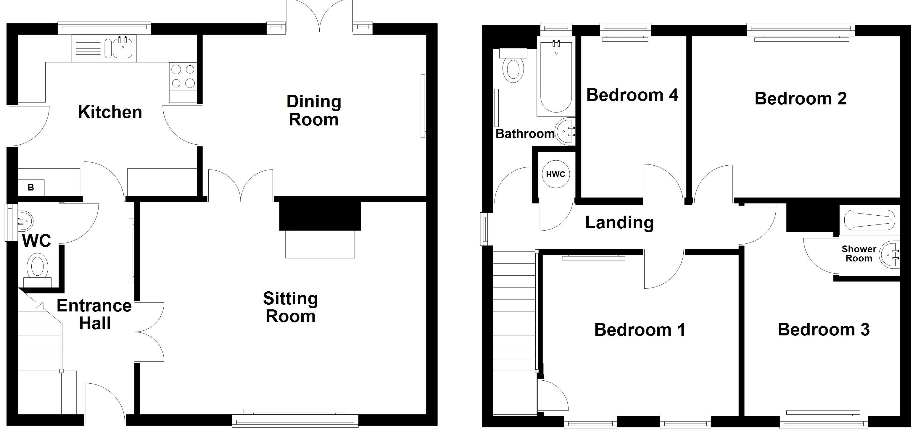 4 Bedrooms Detached house for sale in Wannock Gardens, Wannock BN26