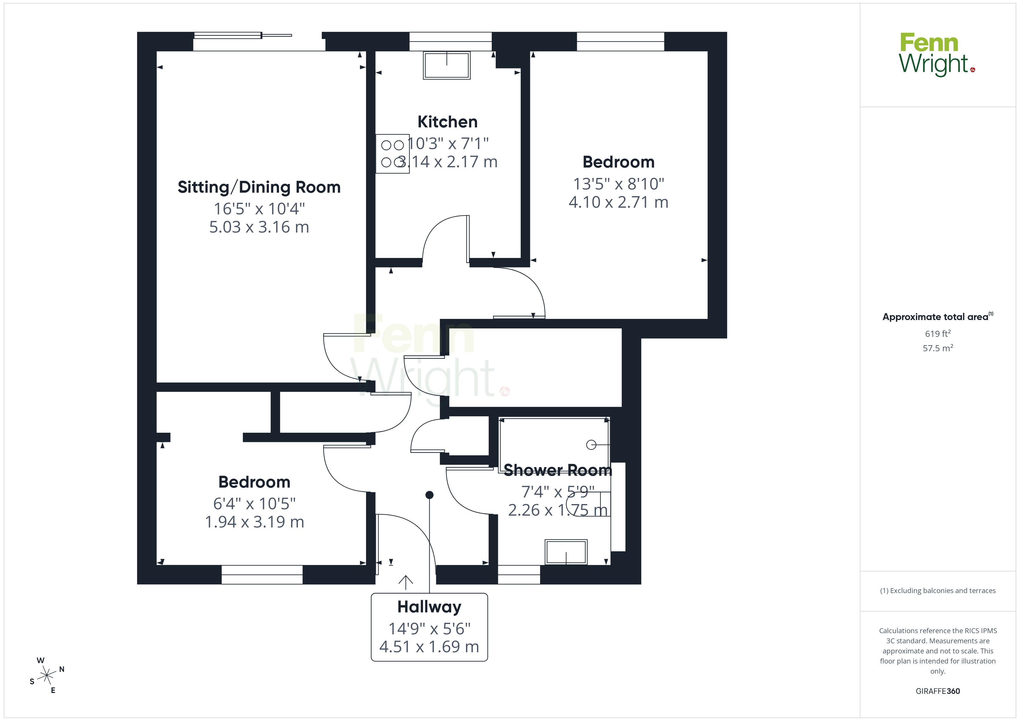 17, Tanyard Court, Woodbridge floorplan