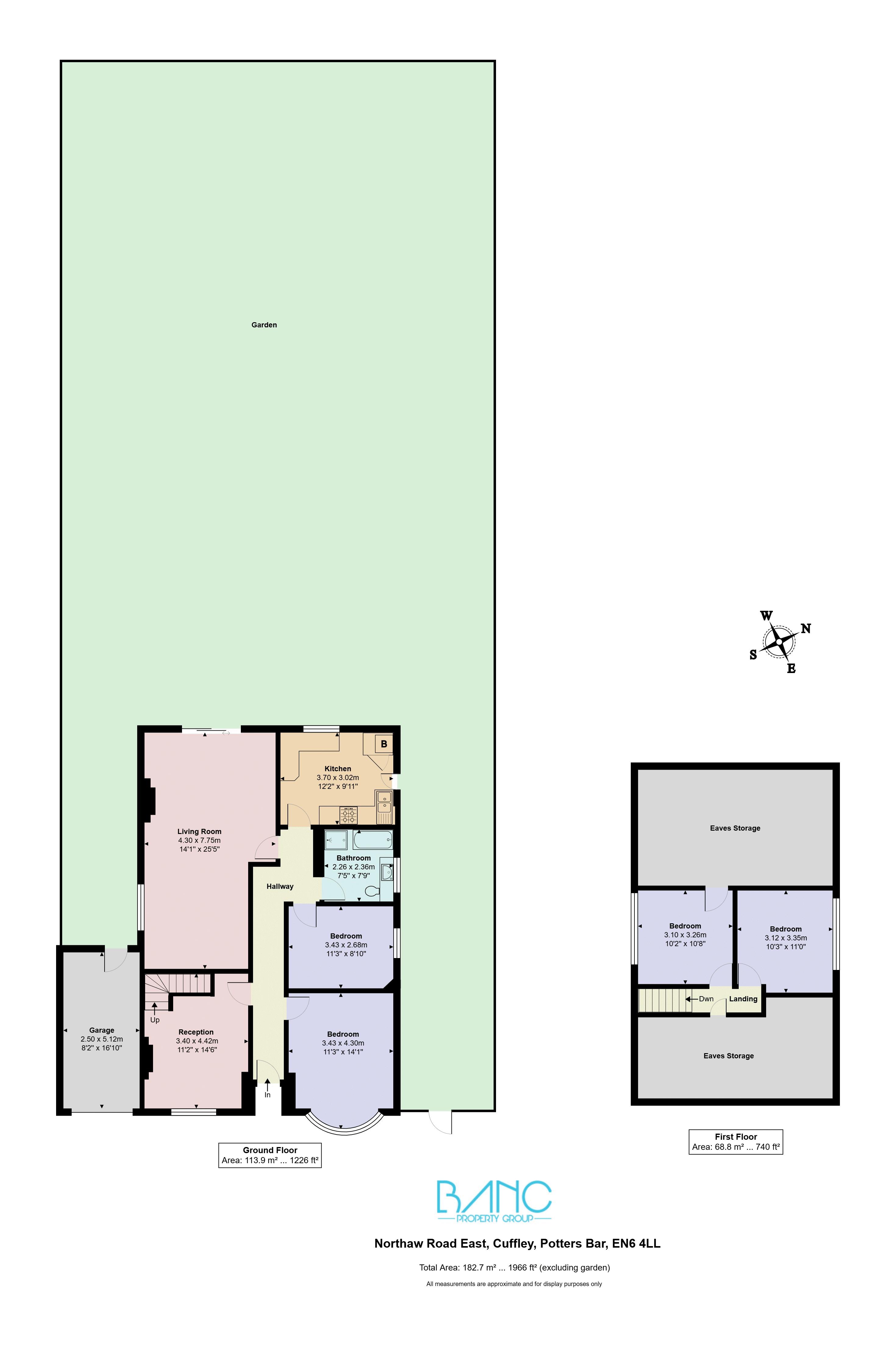 24, Northaw Road East, Cuffley floorplan