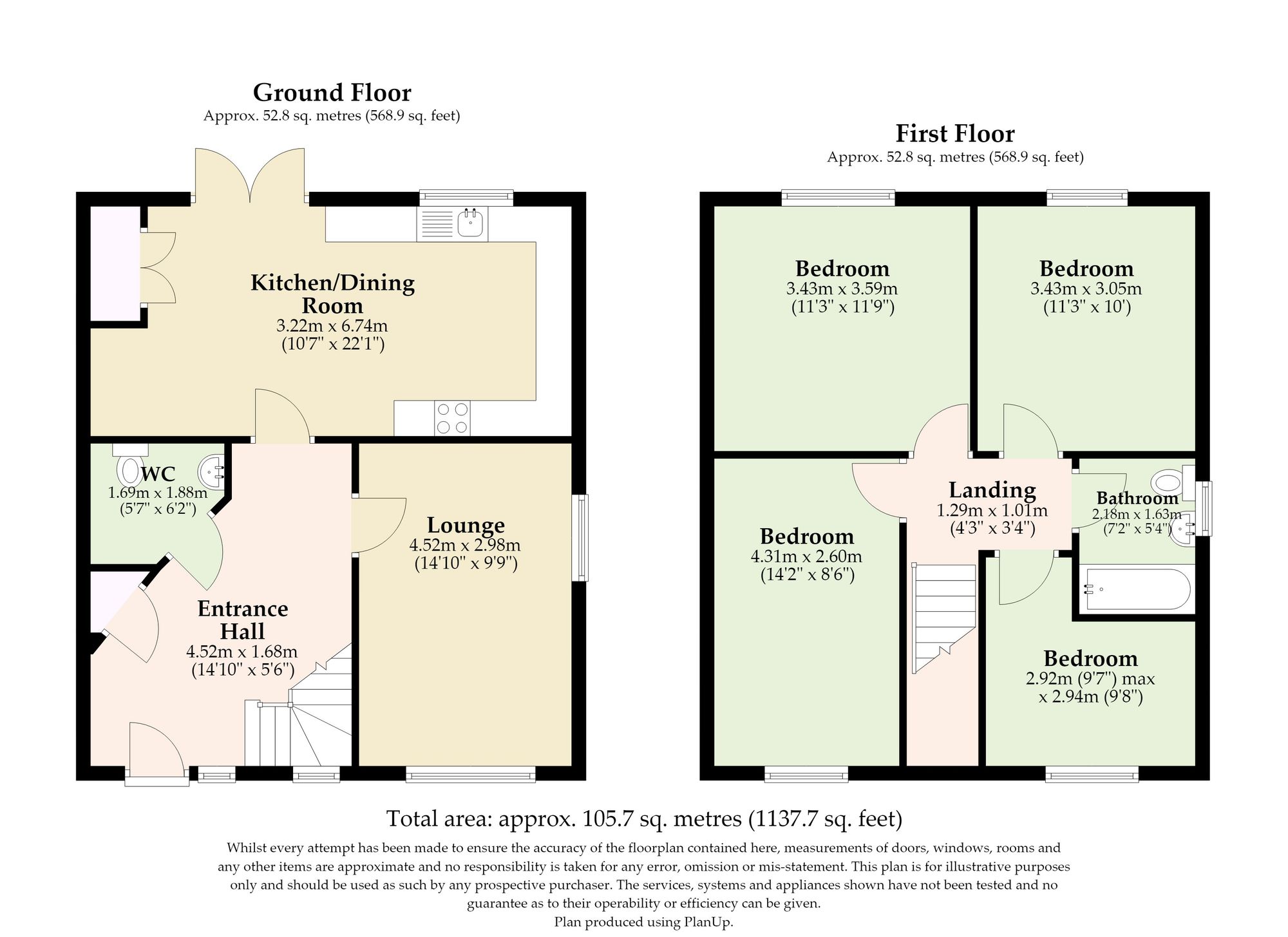 8a Sutton Crescent, Norwich floorplan