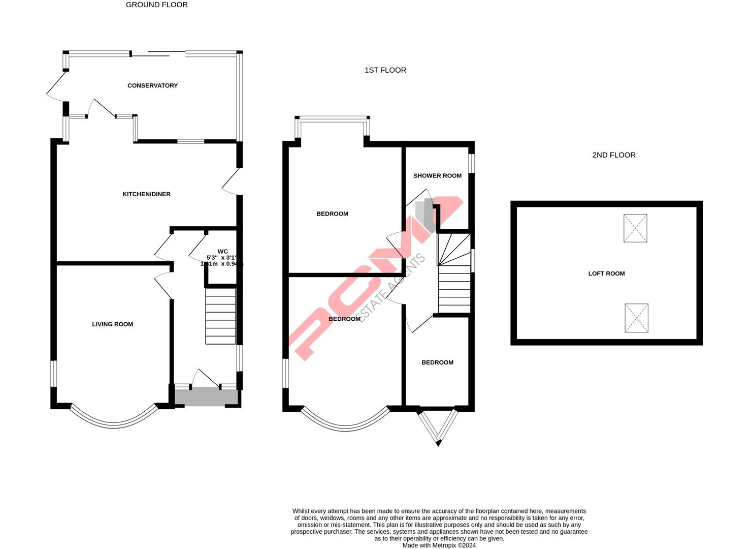 51, Old Harrow Road, St. Leonards-On-Sea floorplan