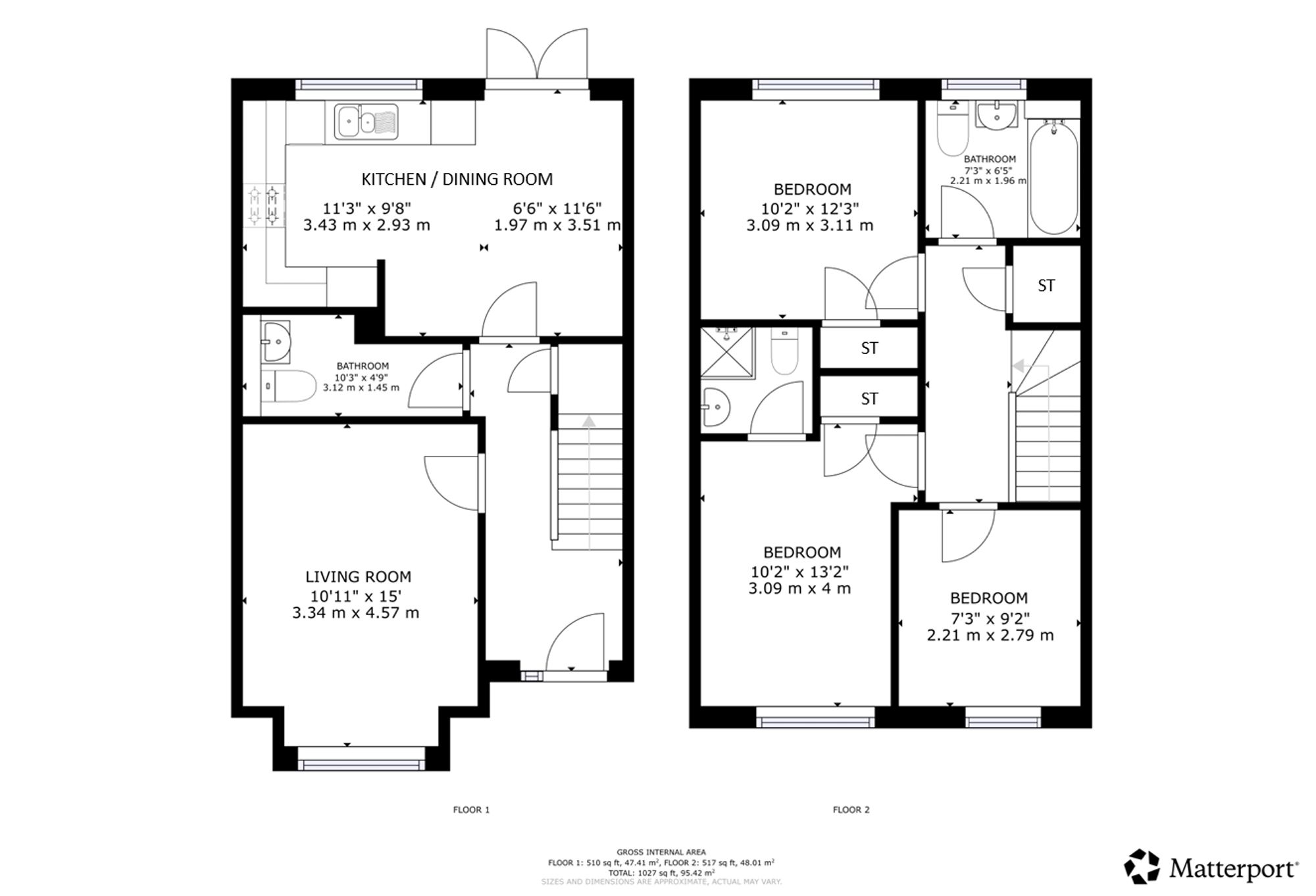 40 Cochran Avenue, Glasgow floorplan