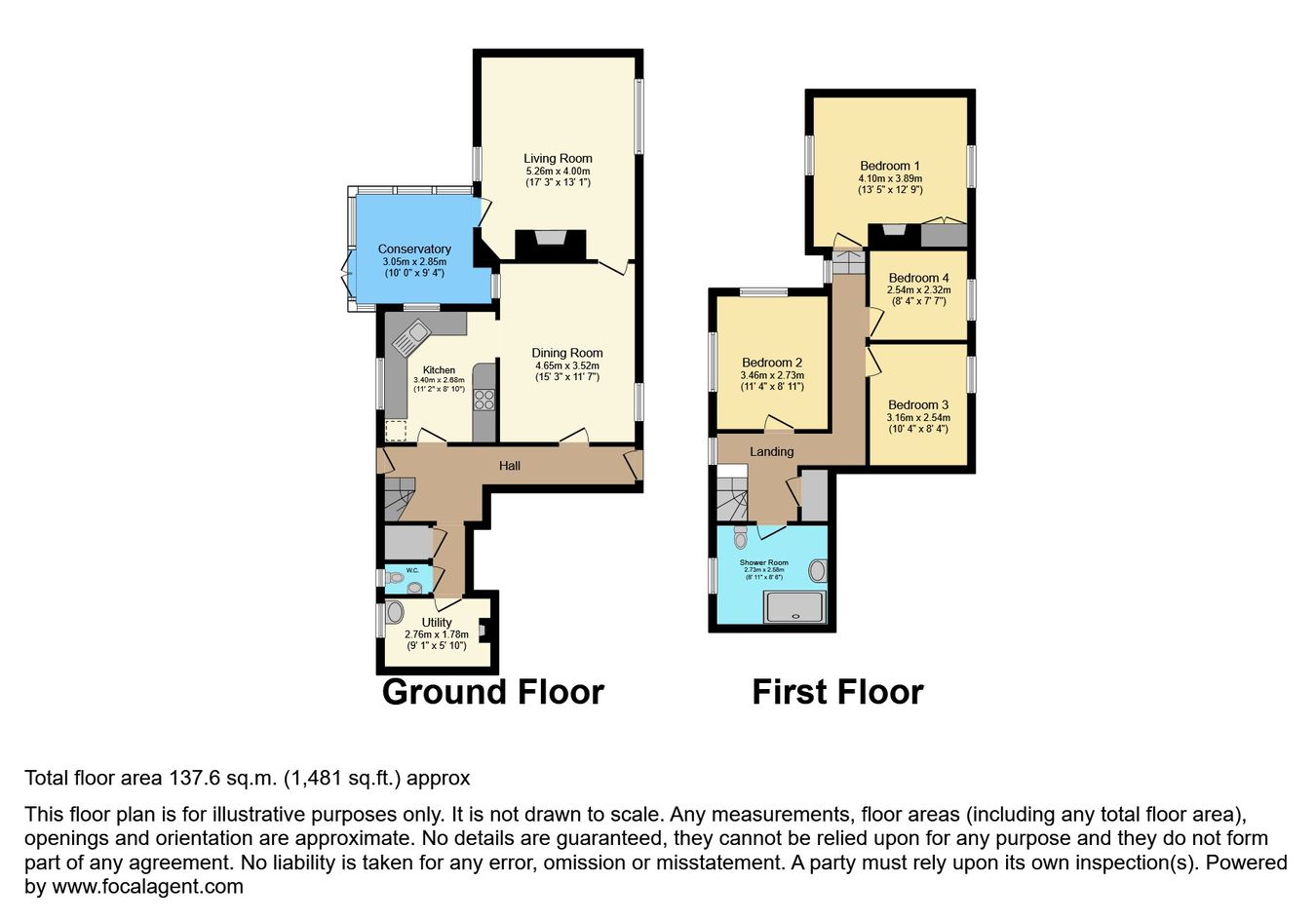 47, Fore Street, Woodbridge floorplan