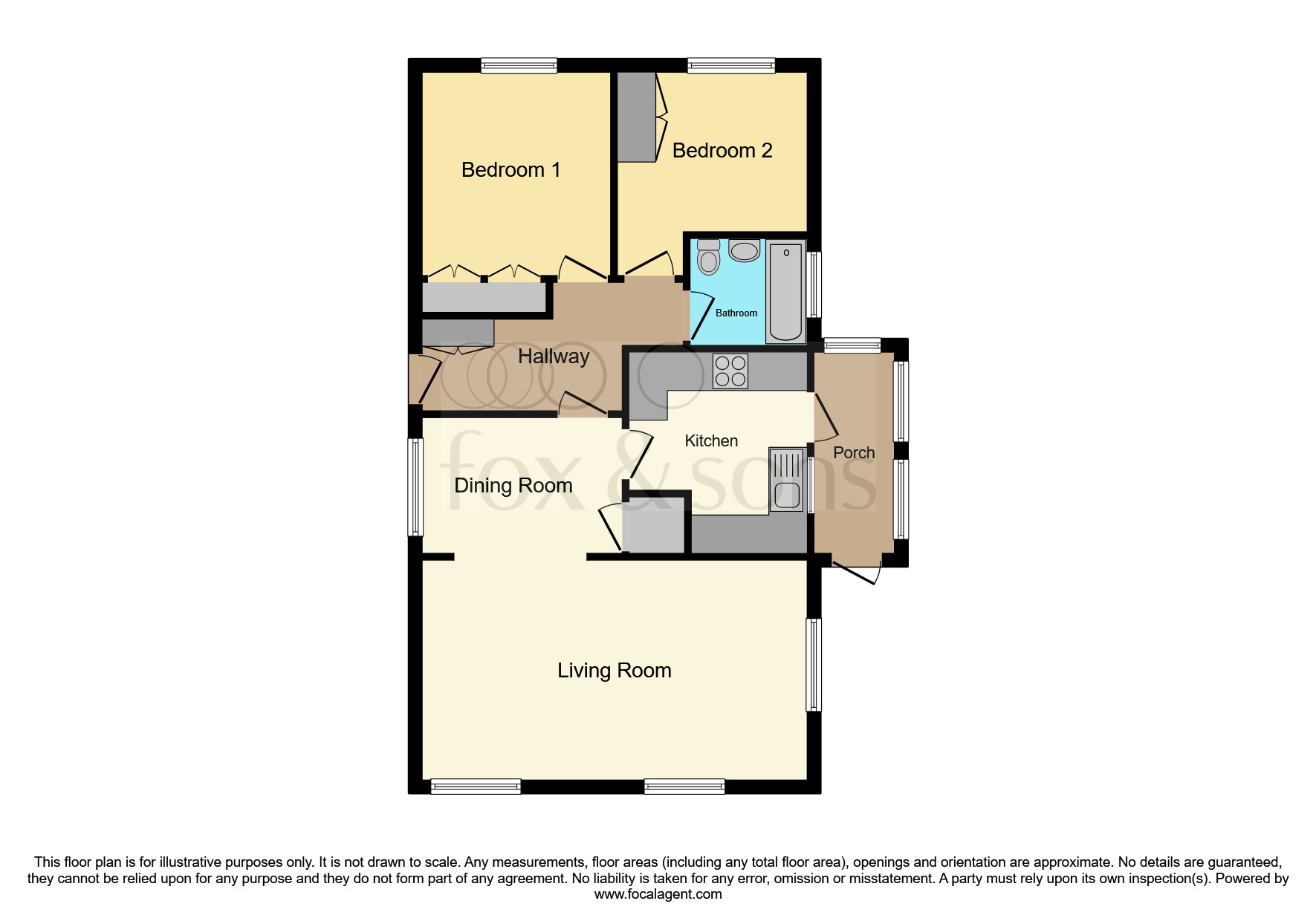 19, Oaklands Park, Dorchester floorplan