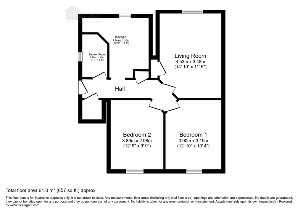 Rosemead Terrace, Falkirk floorplan