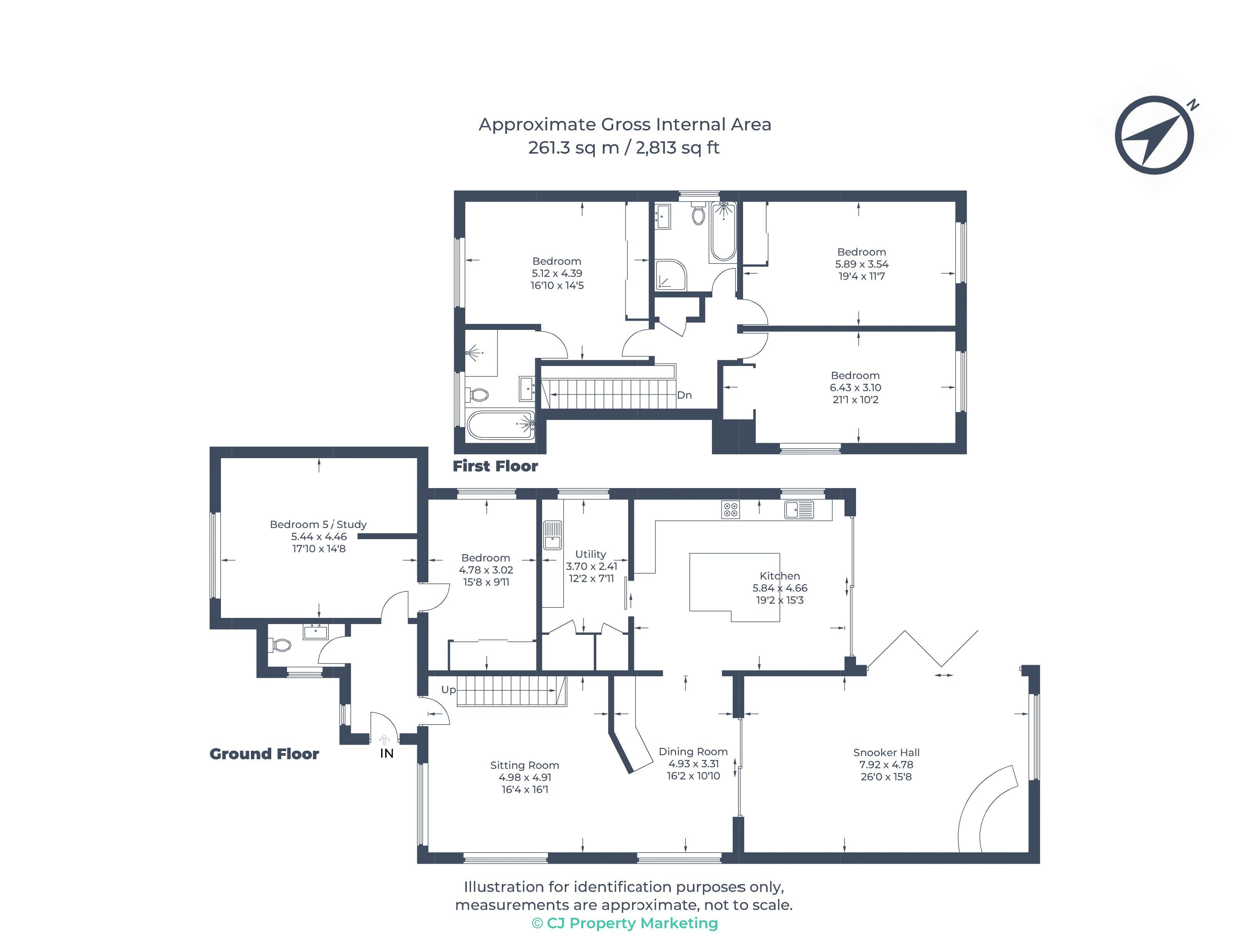 Ryecroft, Seymour Plain, Marlow floorplan