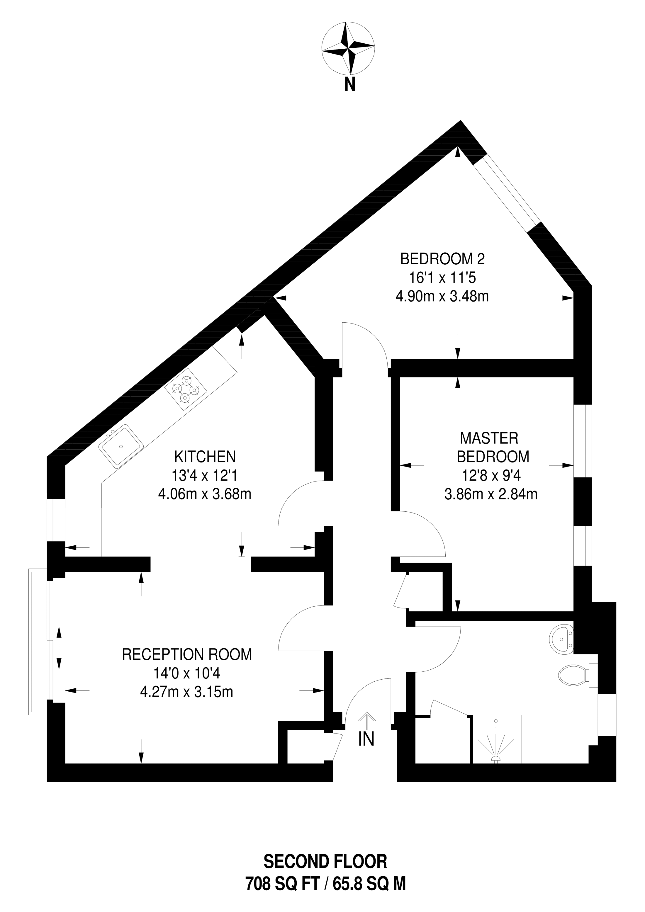 2 Bedrooms Flat for sale in Charles Street, Central Croydon CR0