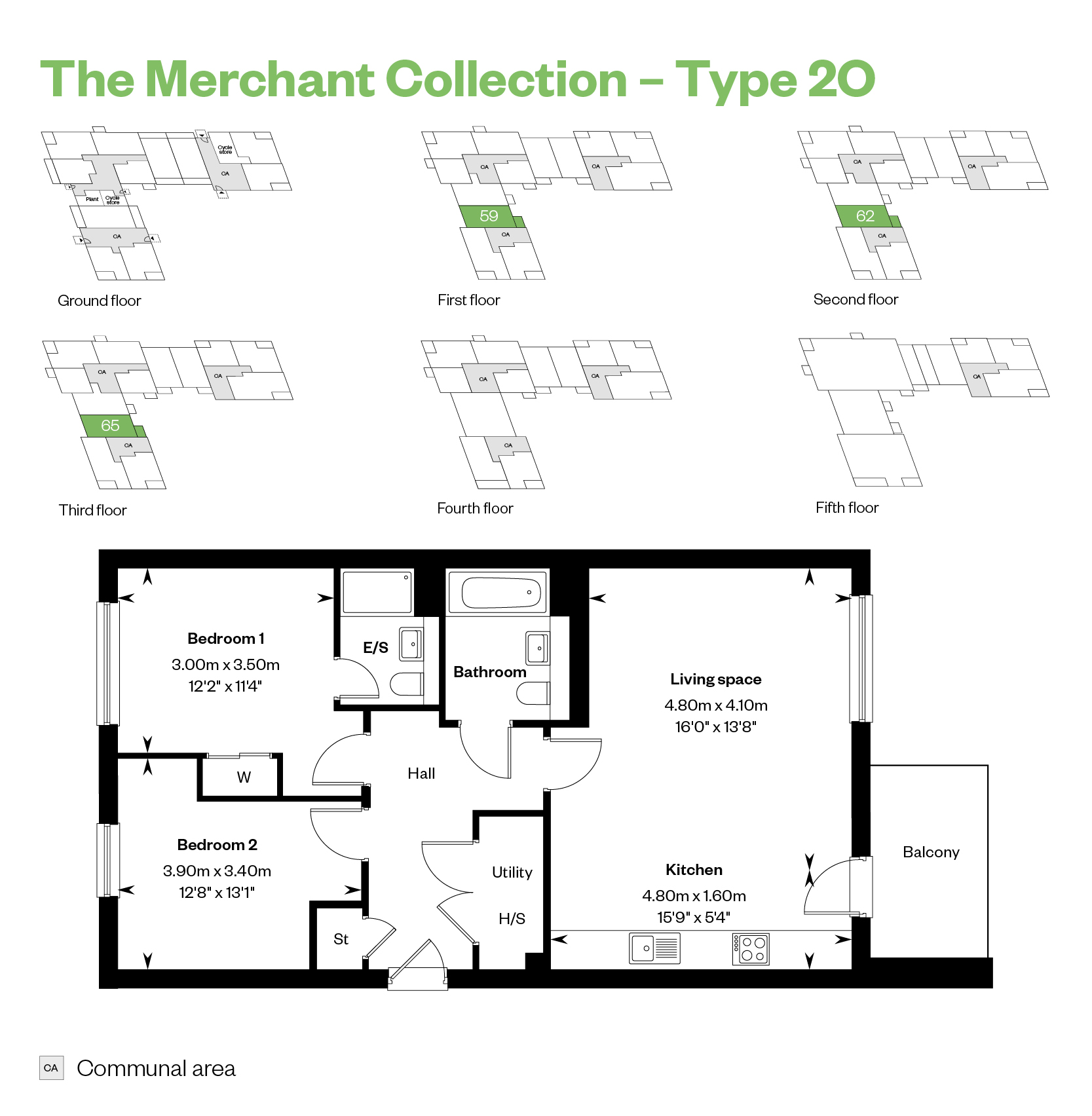 65, Inverlair Avenue, Cathcart, G43 2hd floorplan