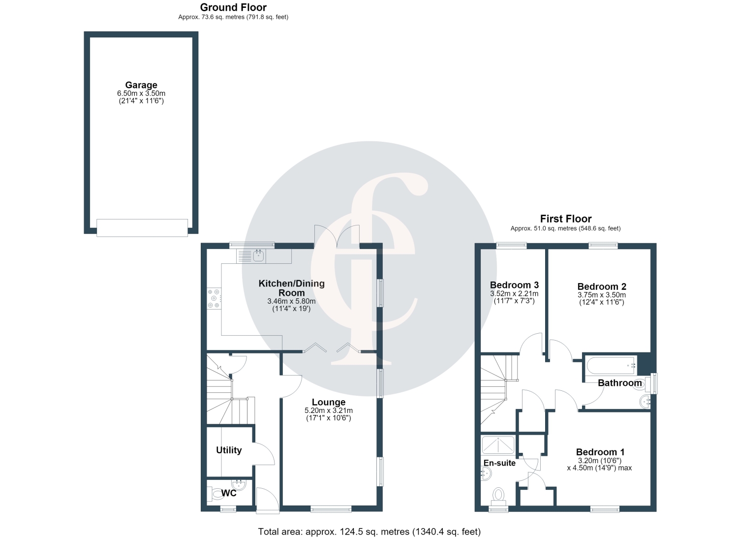 61, Chestnut Avenue Meon Vale, Stratford-upon-Avon floorplan