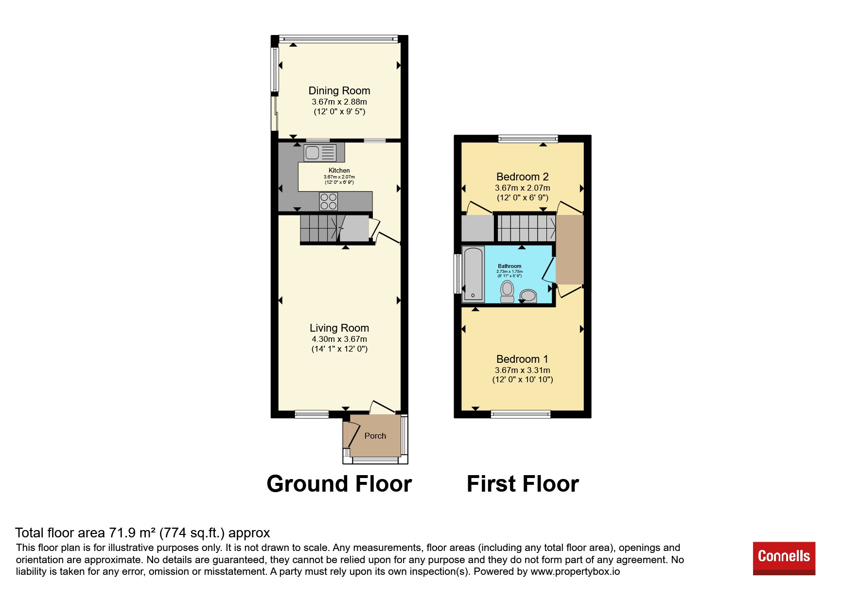 7, Kelso Close, Milton Keynes floorplan