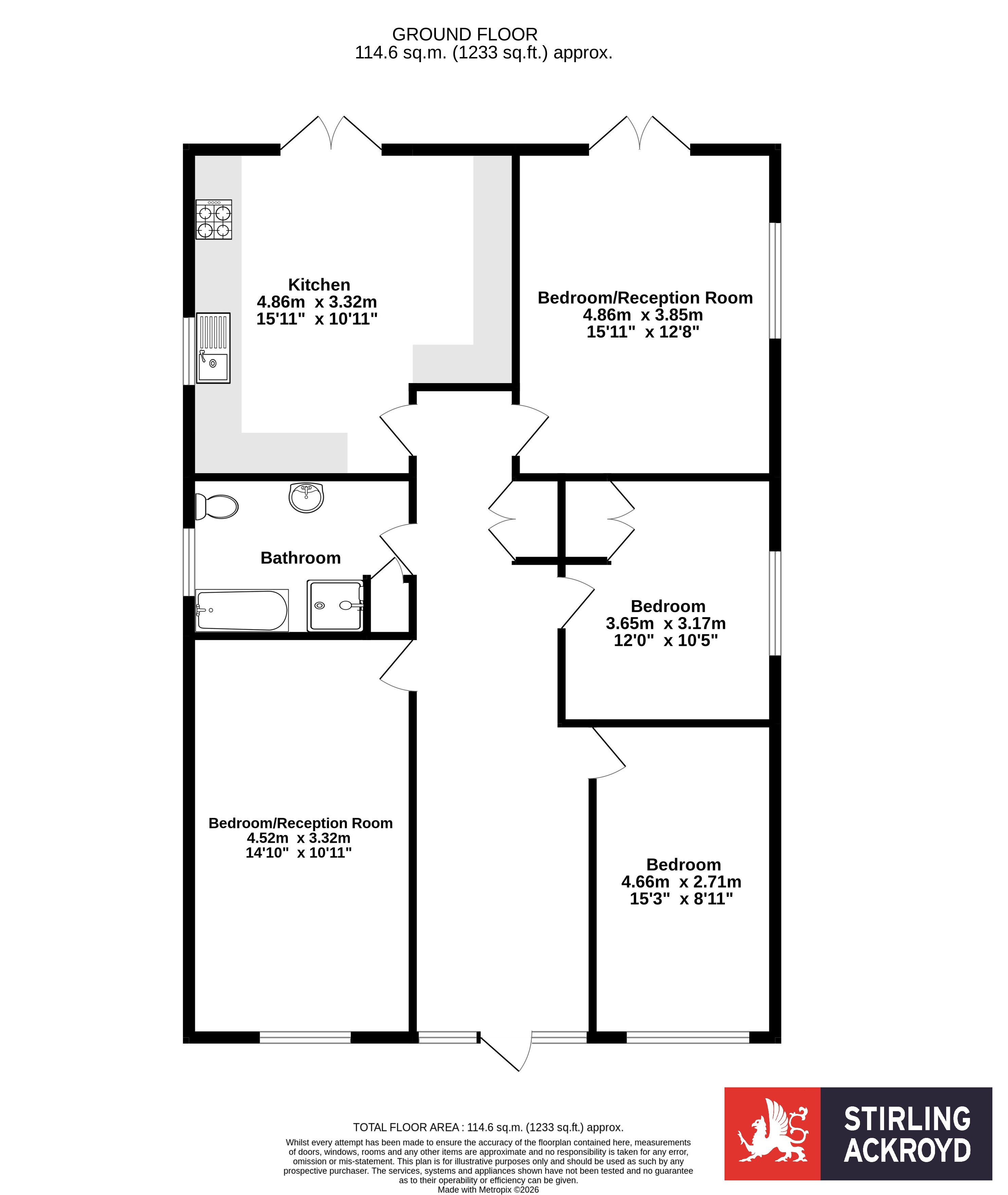 4, Cheyham Gardens, Sutton floorplan