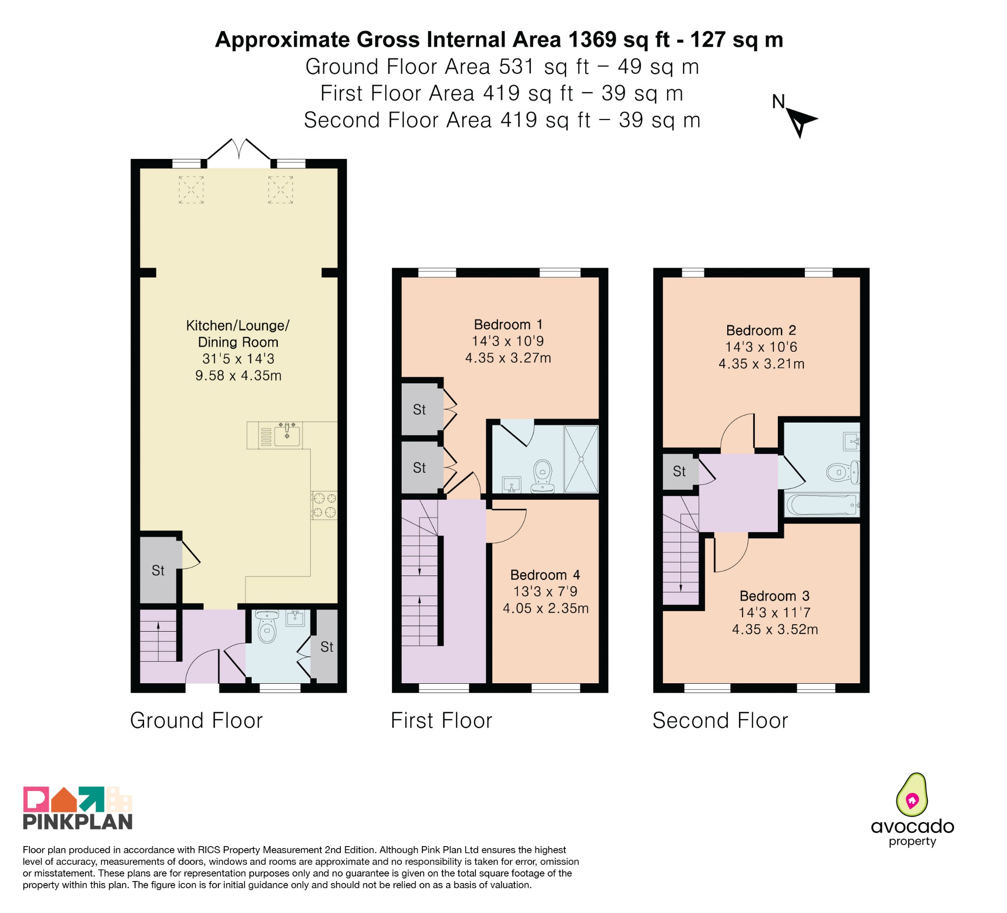 8 York Row, Whitelands Way, Oxfordshire floorplan