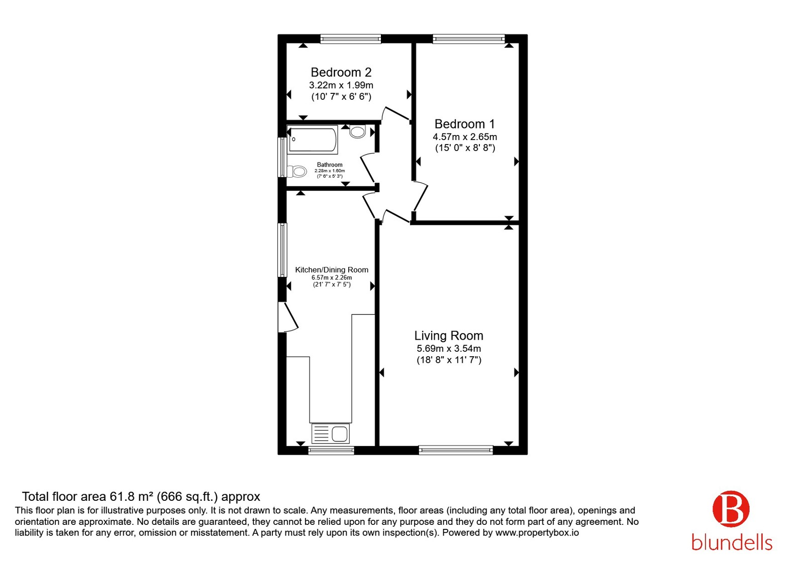 27, Autumn Drive, Rotherham floorplan