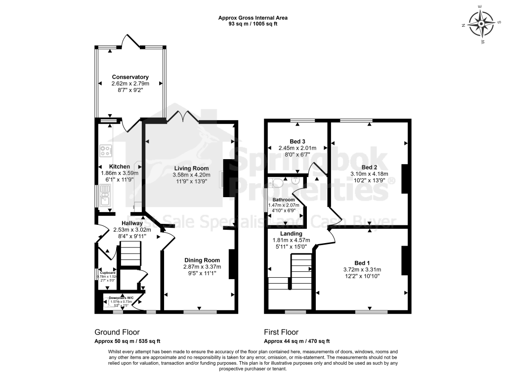 22, Acacia Avenue, Gainsborough floorplan