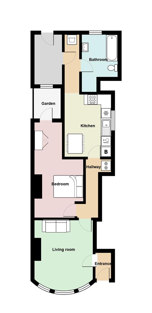 2, Tyn-Y-Coed Place, Cardiff floorplan