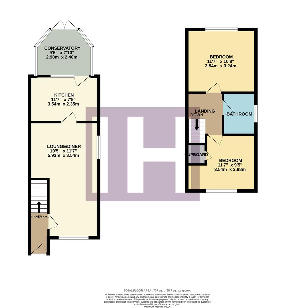 36, Penderyn Crescent, Stockton-On-Tees floorplan
