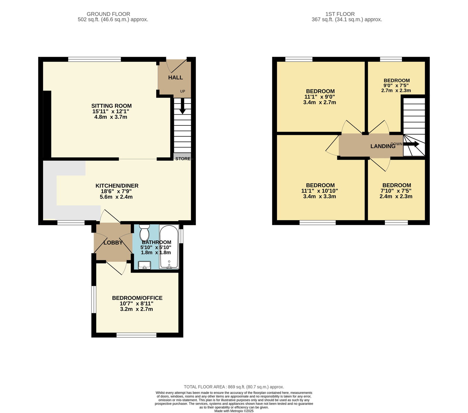 18, Douglas Road, Deal floorplan