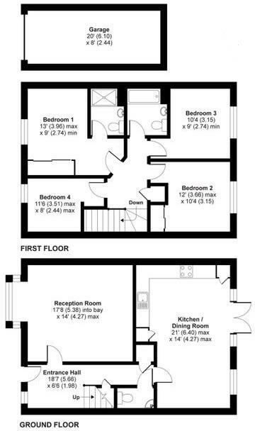 7, White Clover Drive, Hampshire floorplan