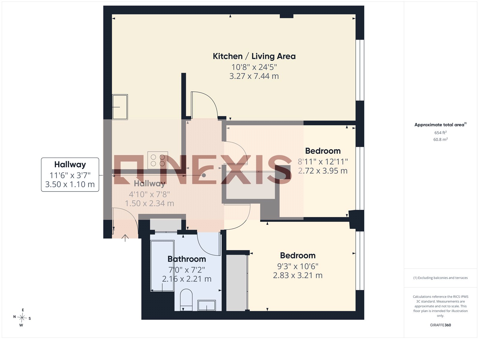 39 Sackville Place,, Bombay Street, M1 7AT floorplan