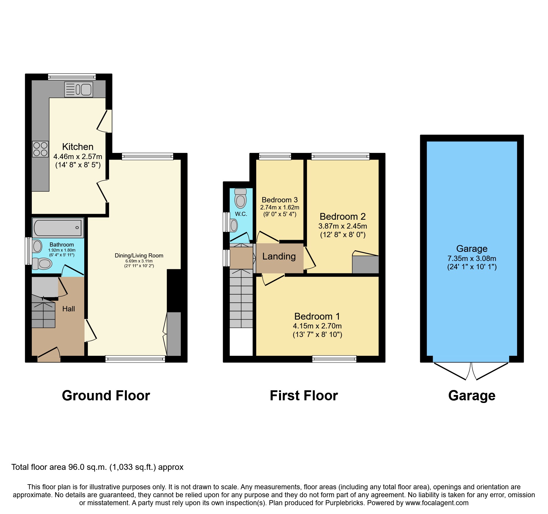 20, Ranaldsway, Leyland floorplan