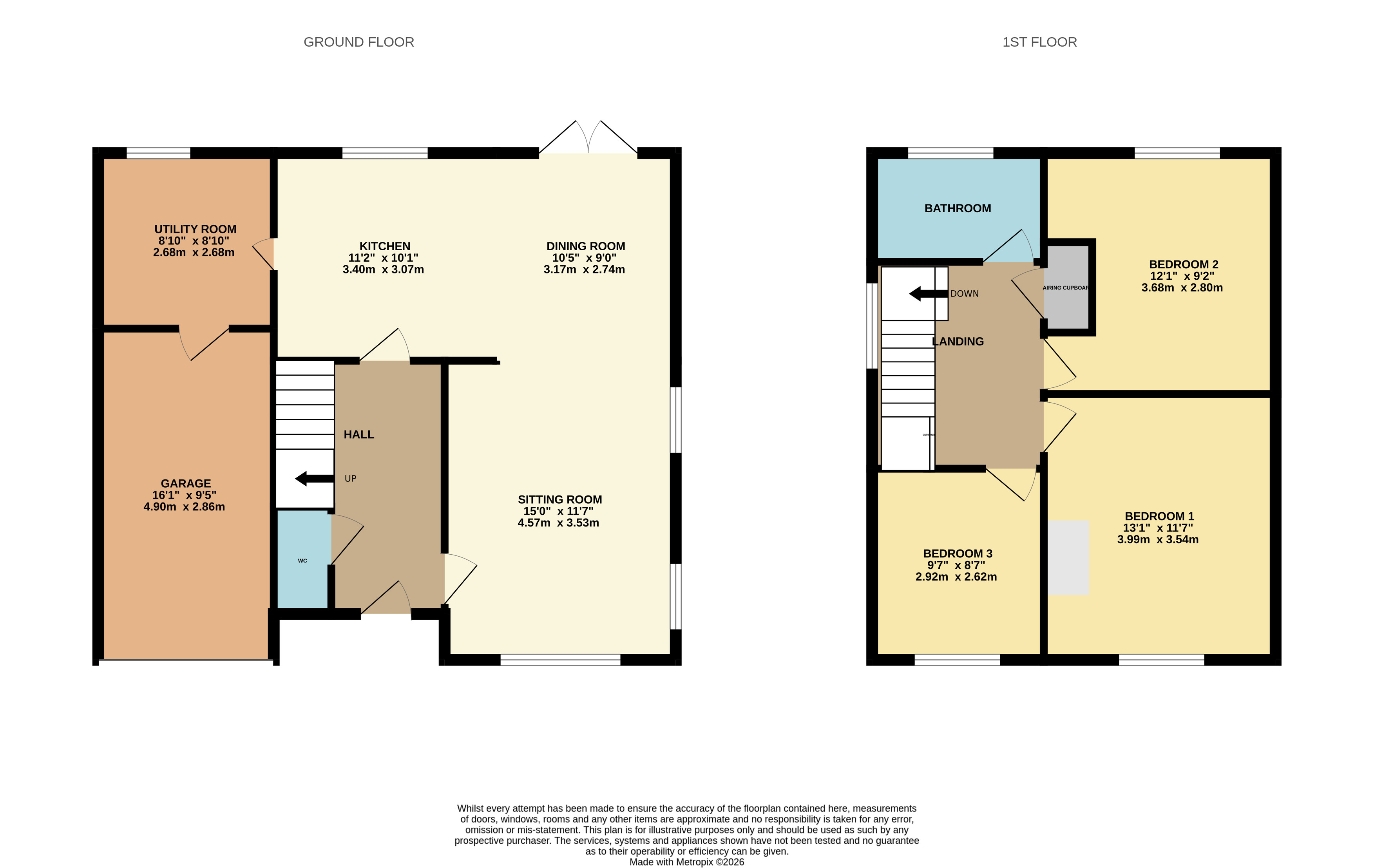 4, Lynric Close, Barton On Sea floorplan