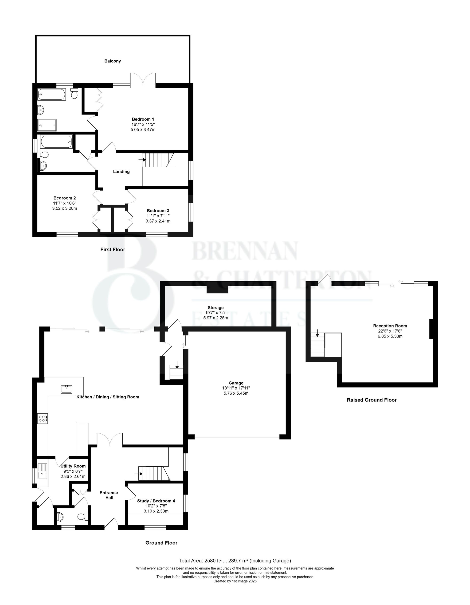 11 Waters Edge, Bognor Regis floorplan