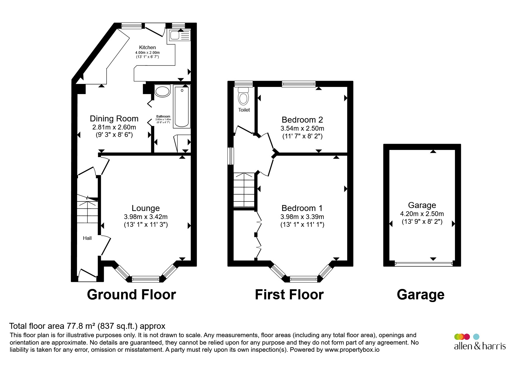 5, Herschel Crescent, Oxford floorplan