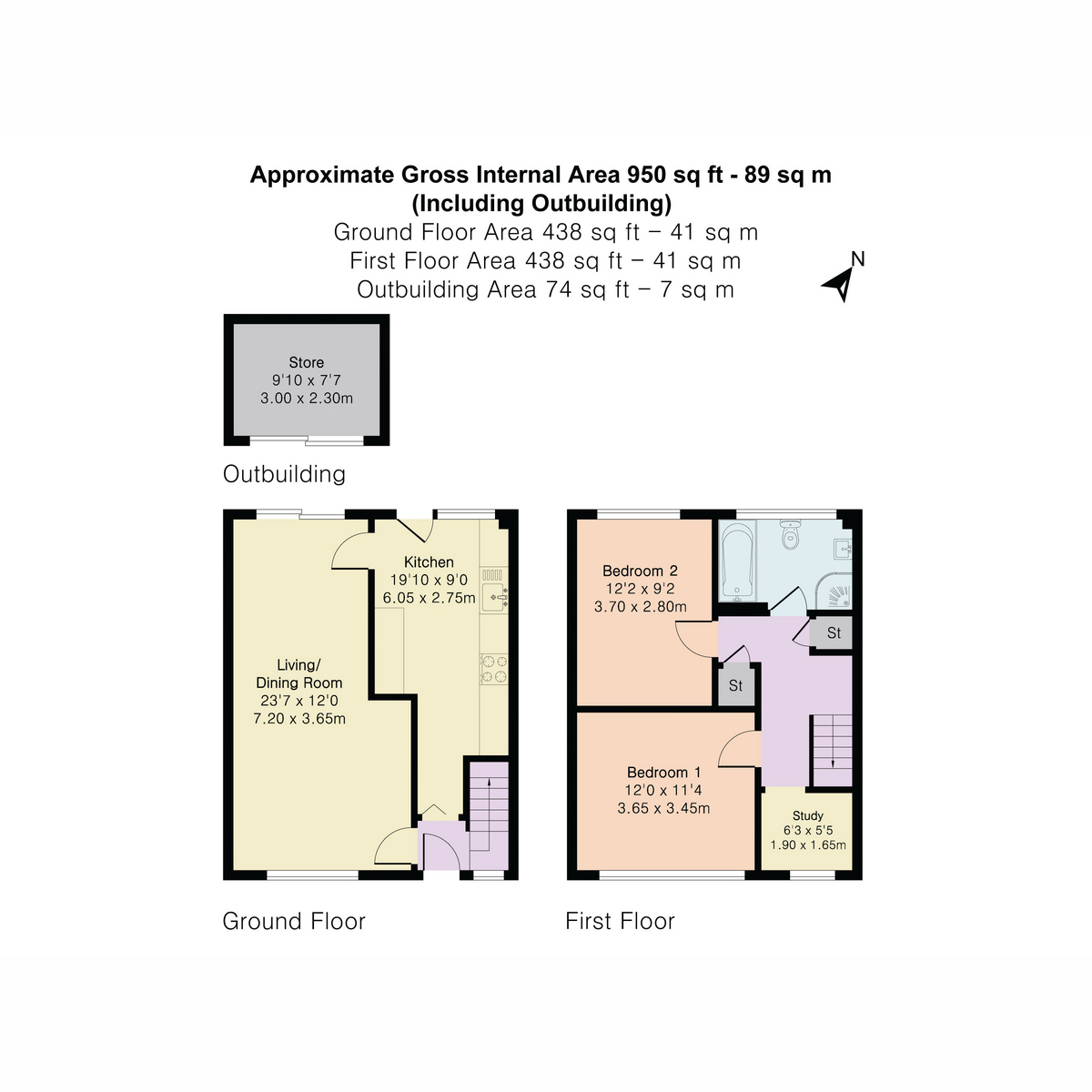 Highlands Road, Andover floorplan