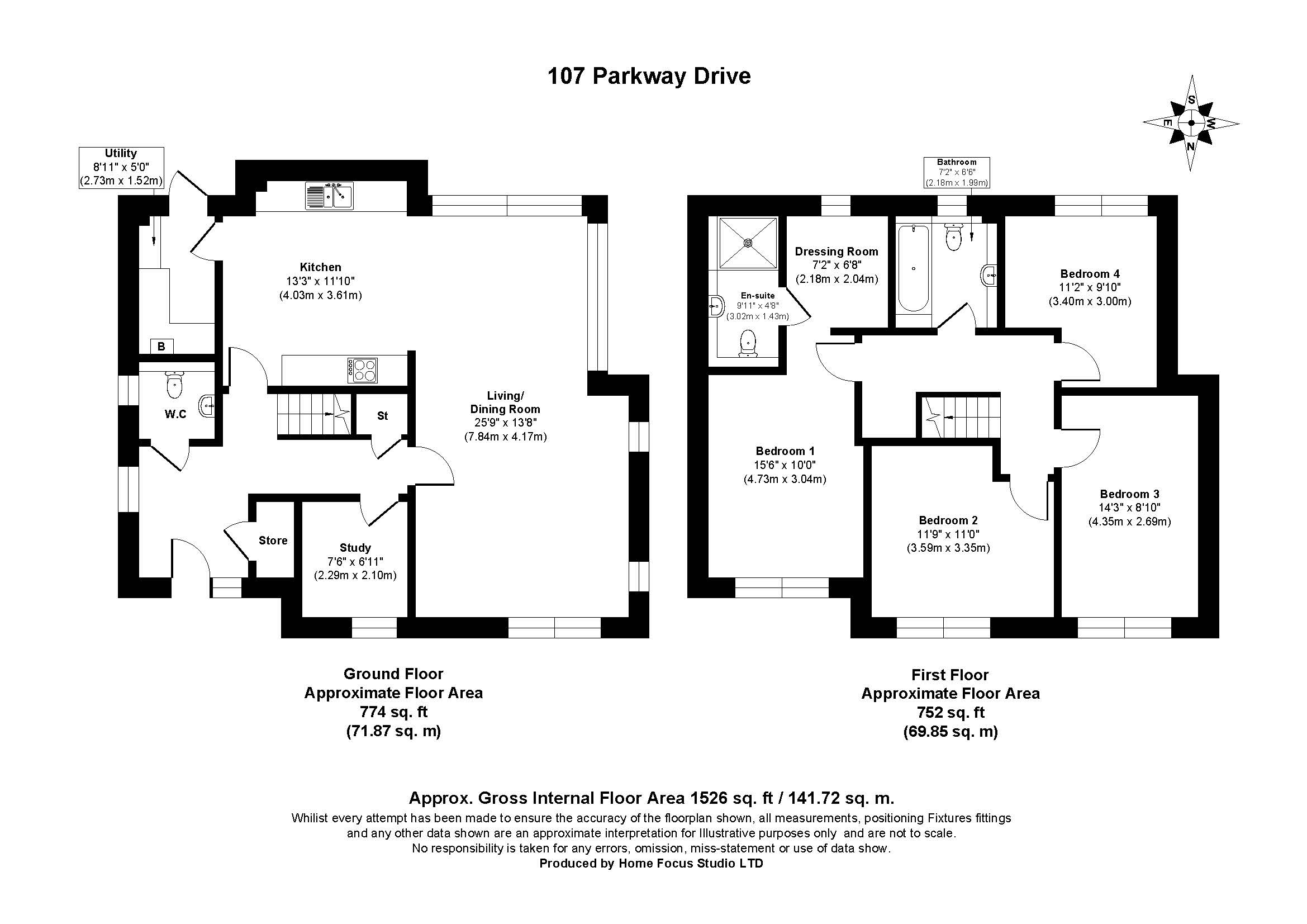 Parkway Drive, Dorset floorplan