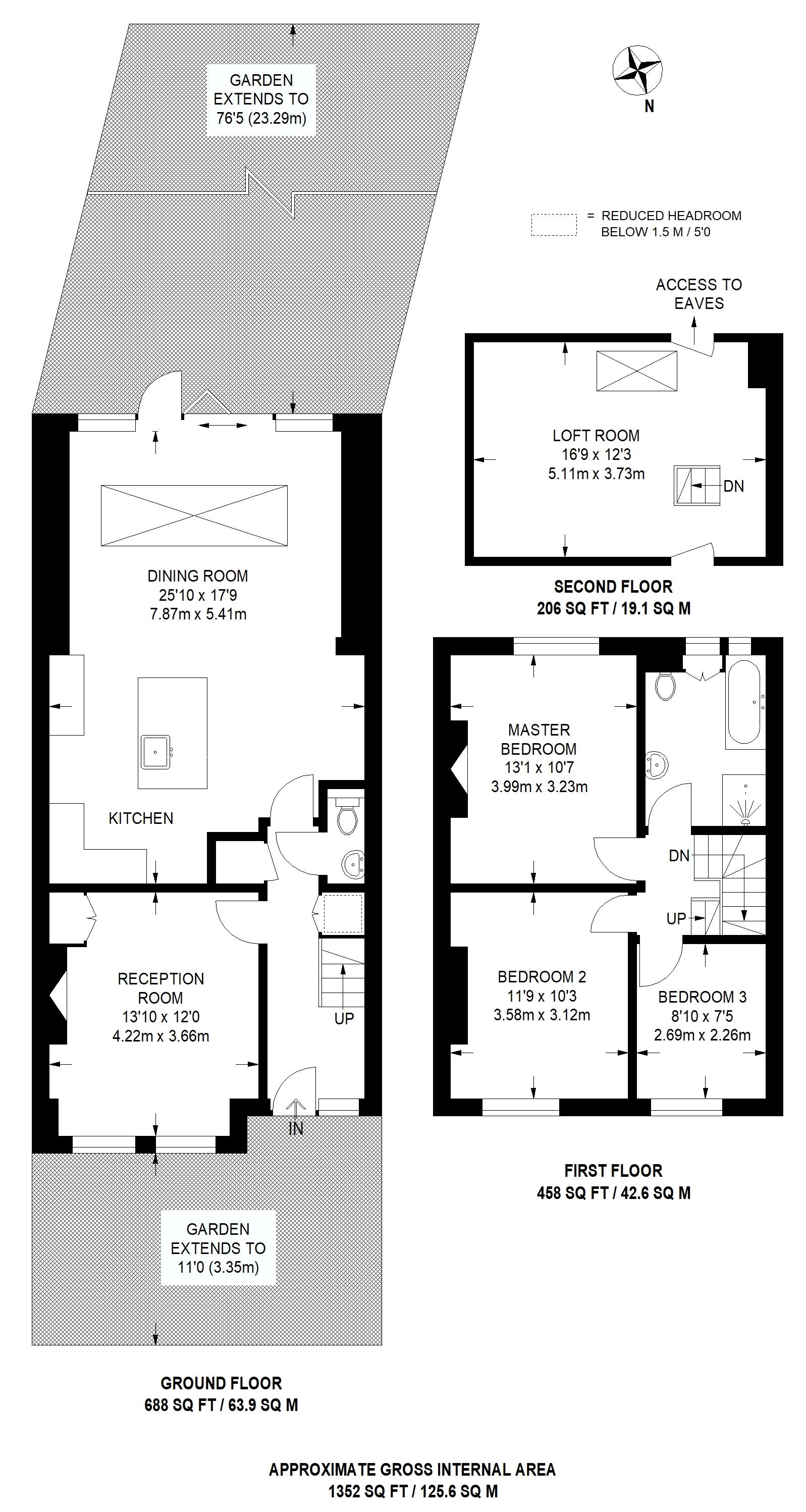 3 Bedrooms Terraced house for sale in Belmont Road, Beckenham BR3