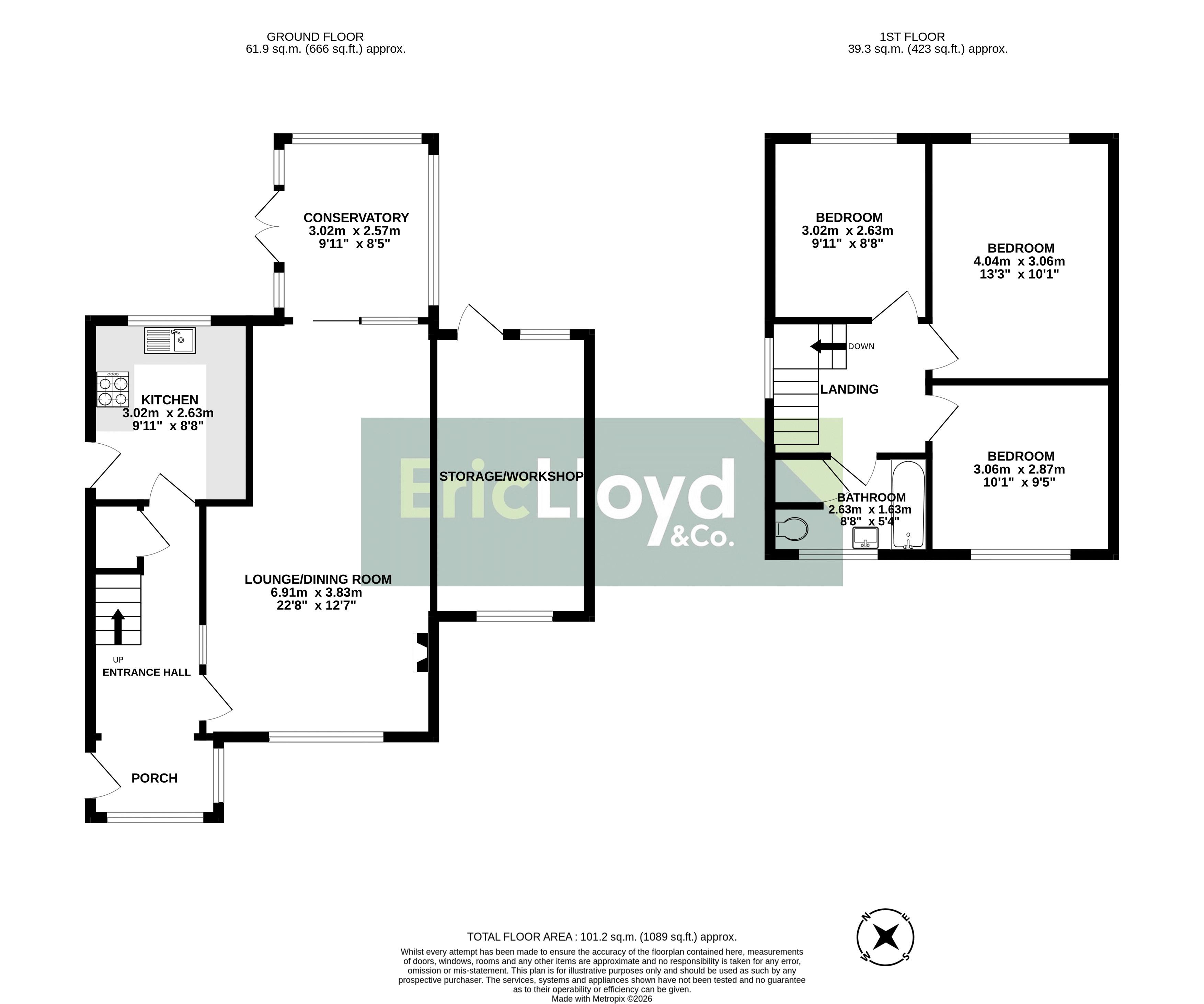 12, Pine Close, Brixham floorplan