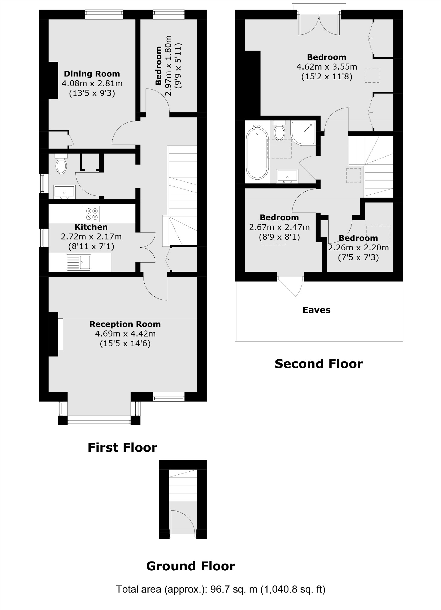 57B, Chesham Road, Kingston Upon Thames floorplan