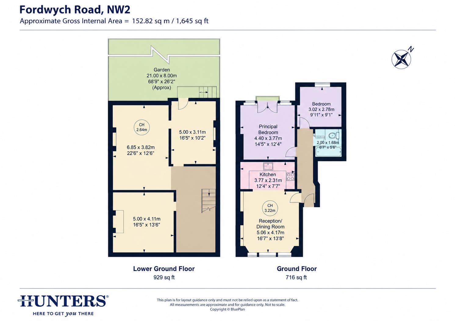 Fordwych Road, London floorplan