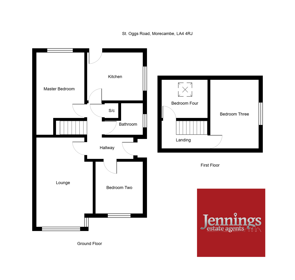 24, St. Oggs Road, Morecambe floorplan