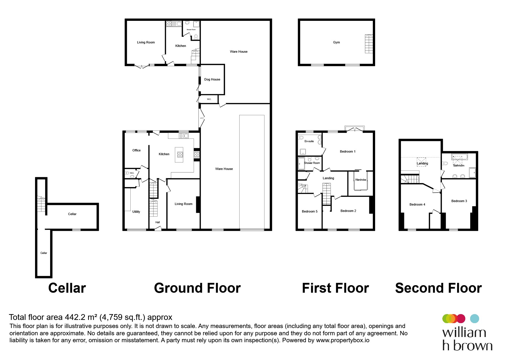 60, Moor End Road, Huddersfield floorplan