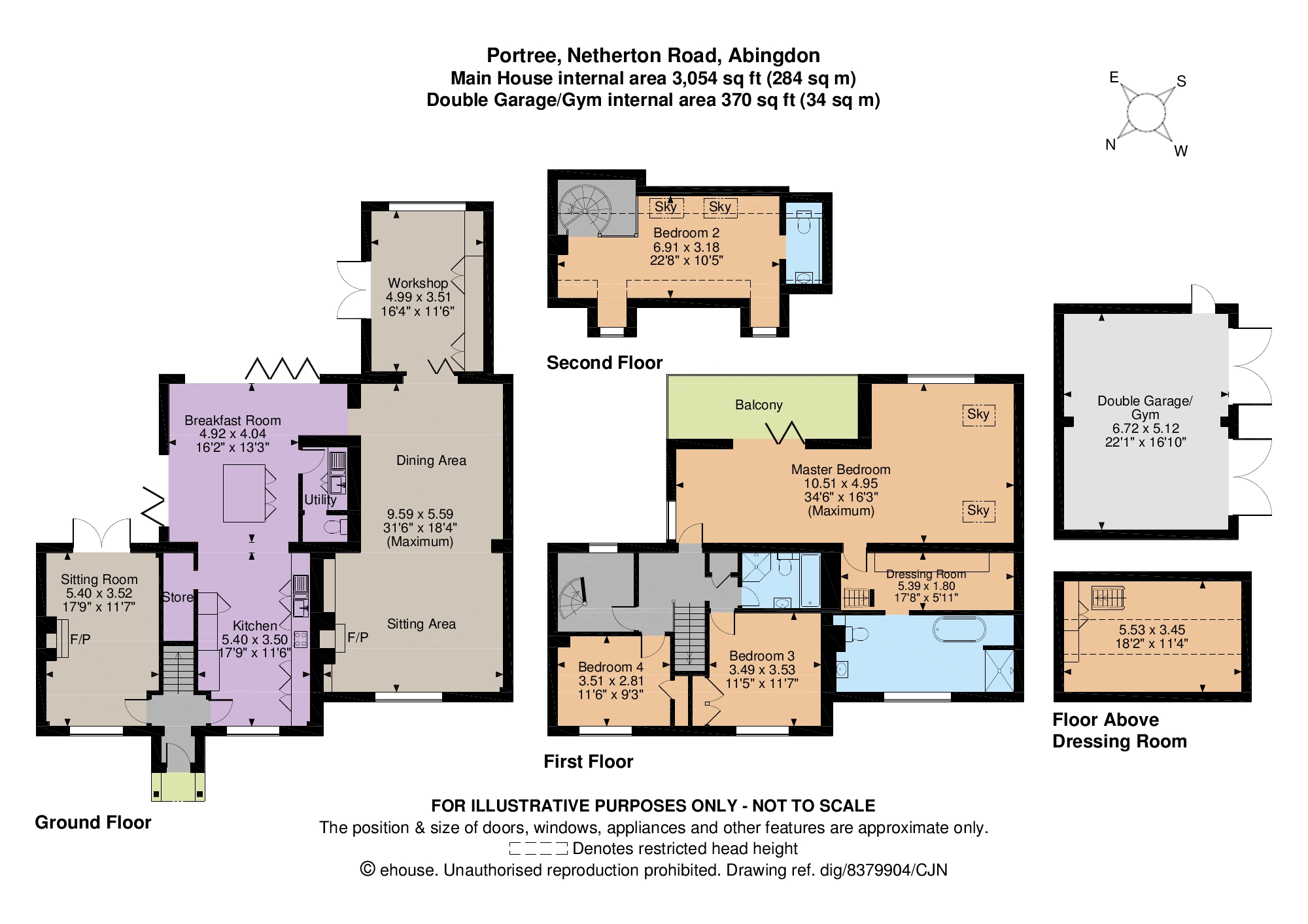 5 Bedrooms Detached house for sale in Netherton Road, Appleton, Abingdon, Oxfordshire OX13