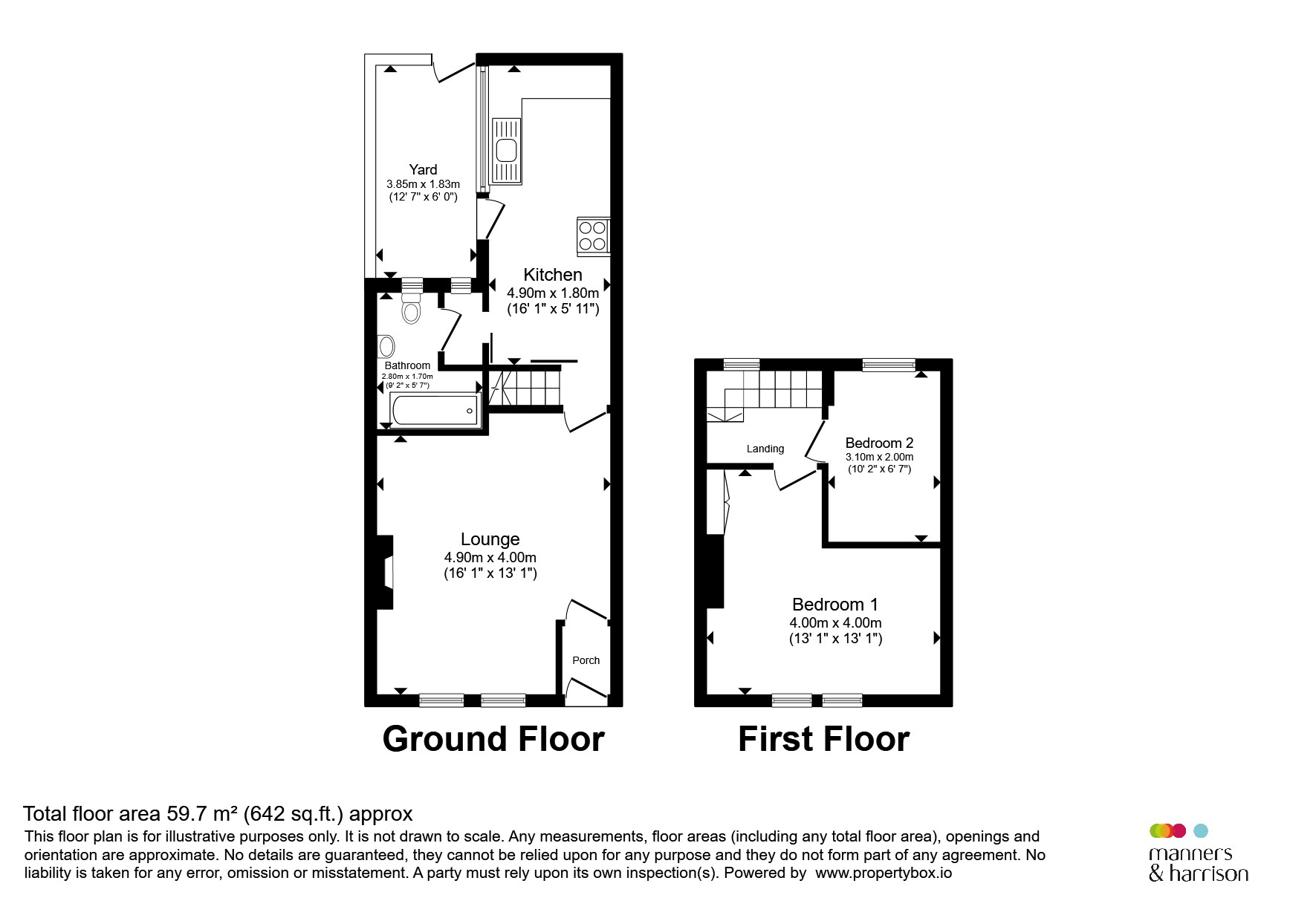 6, Powell Street, Hartlepool floorplan