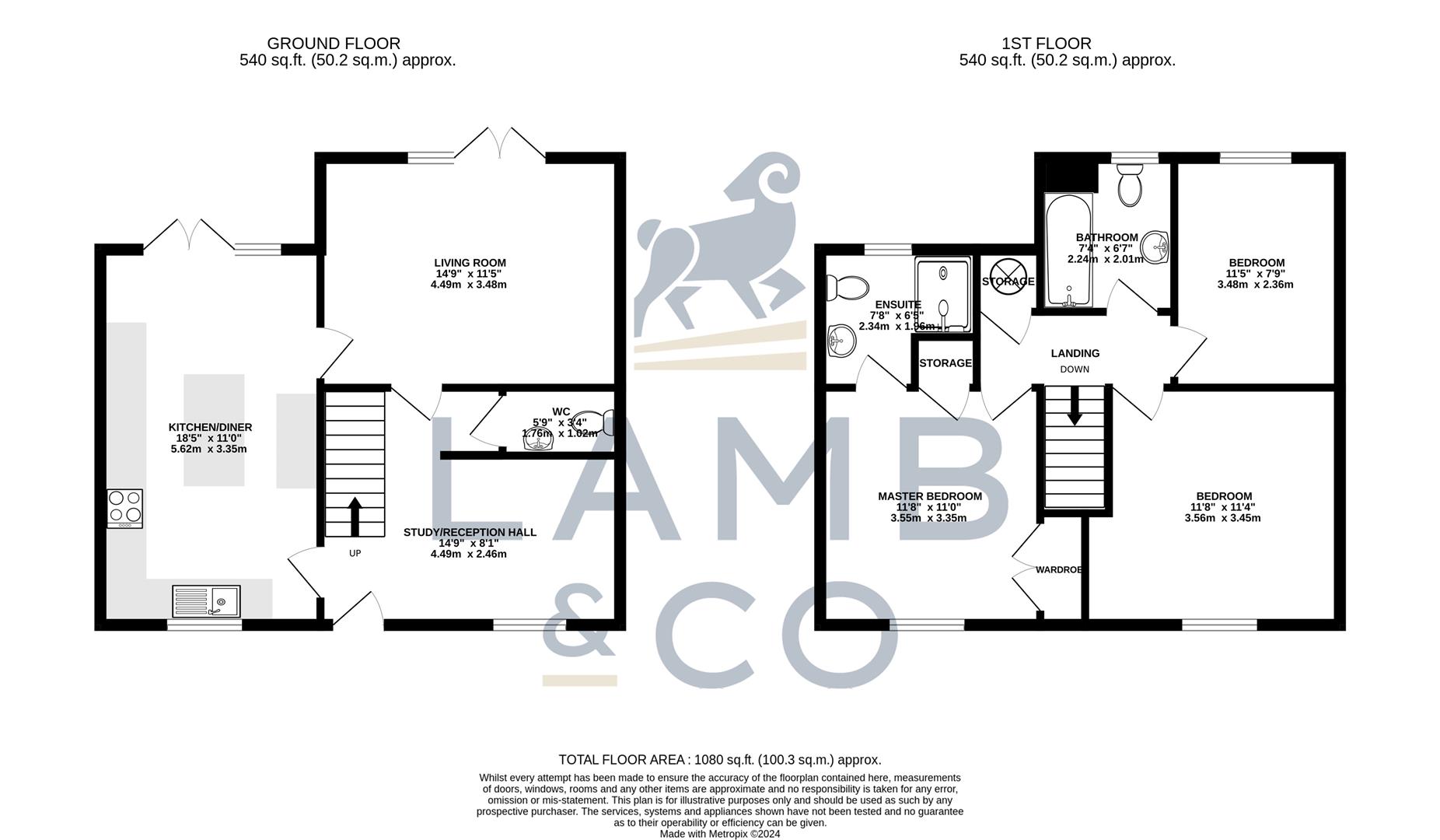 1, Abrey Close, Great Bentley floorplan