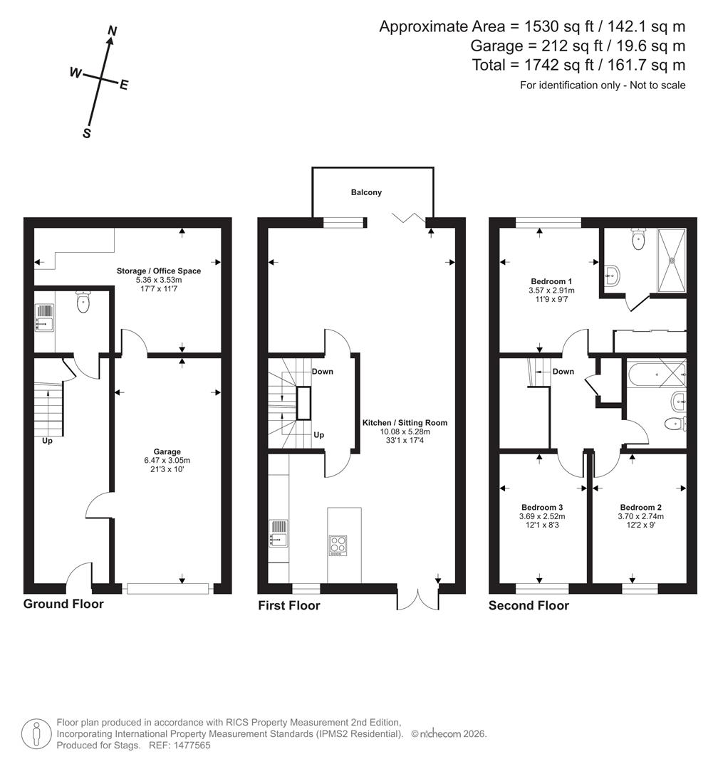 71, Taw Wharf, Barnstaple floorplan