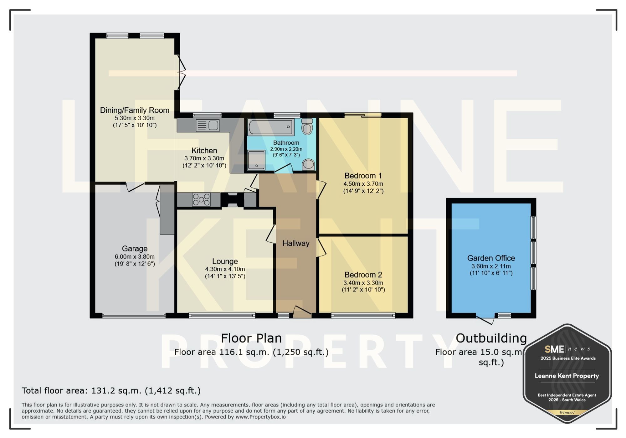 10 Greenmeadow, Caerphilly floorplan