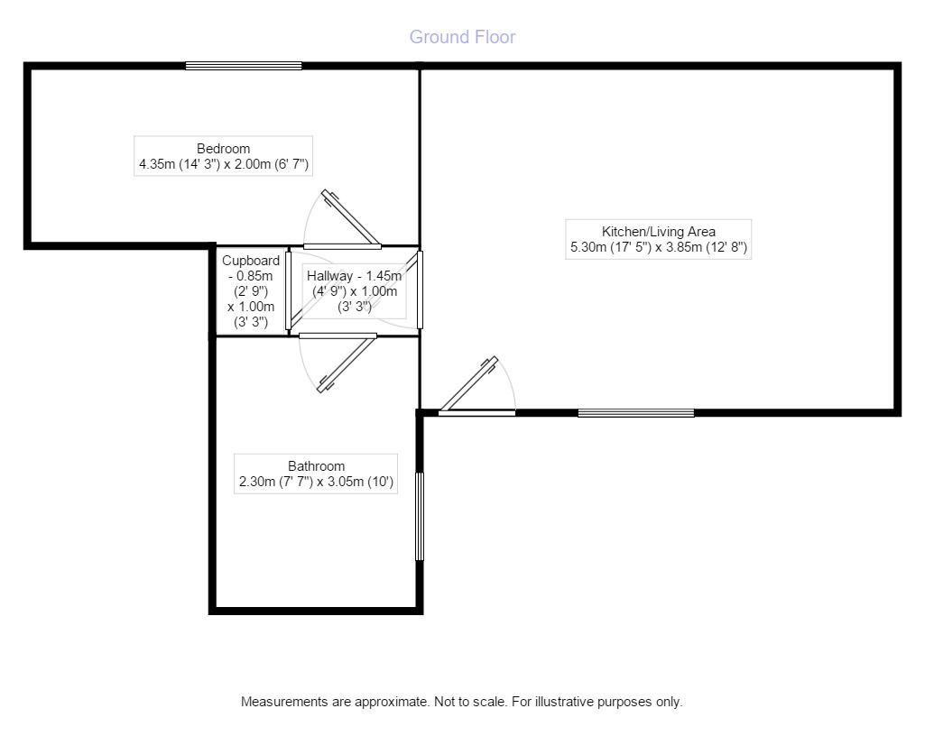 1 Bedrooms Bungalow for sale in New Road, Calne SN11