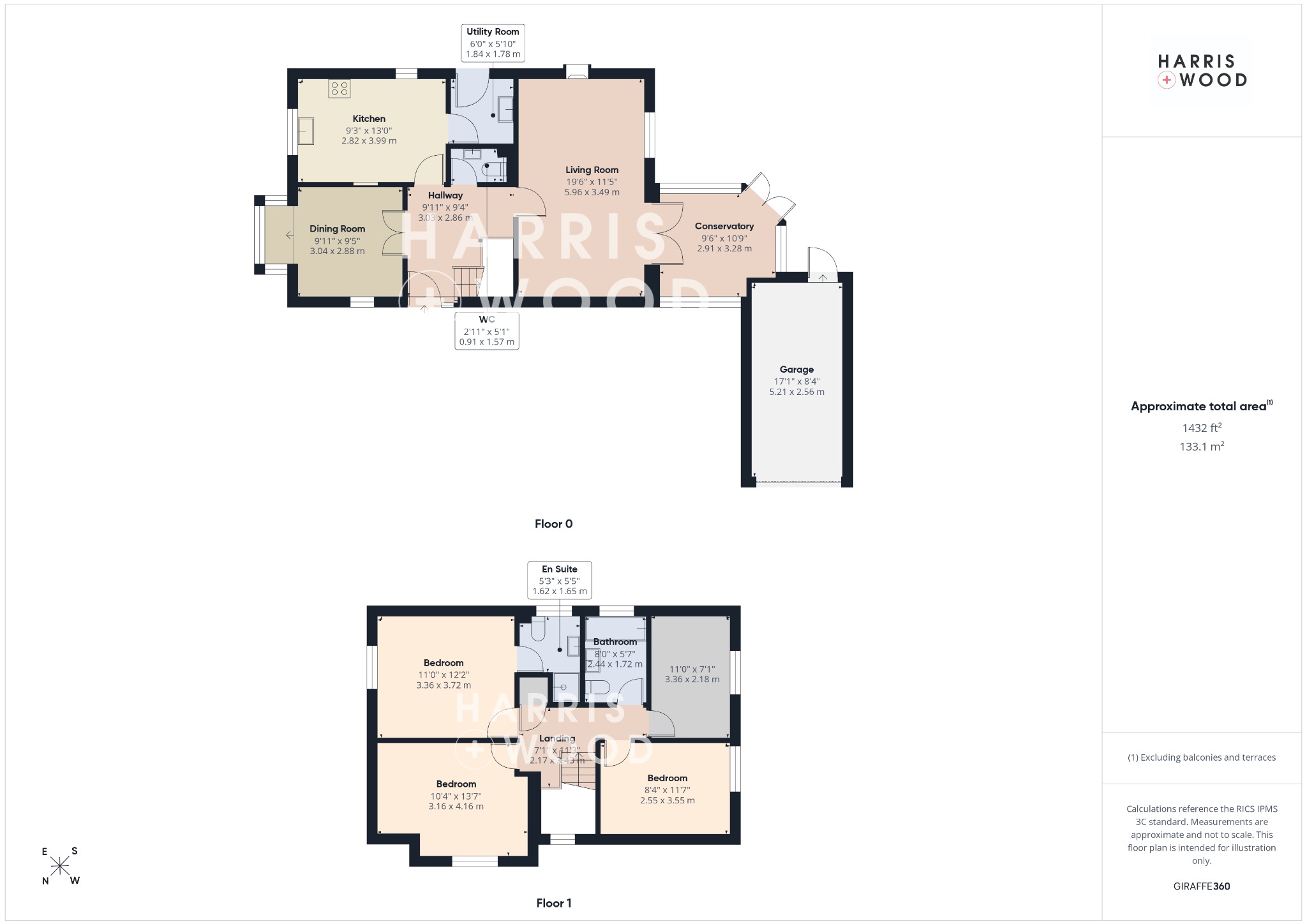 3 Wagtail Place, Riverside Way, Colchester floorplan