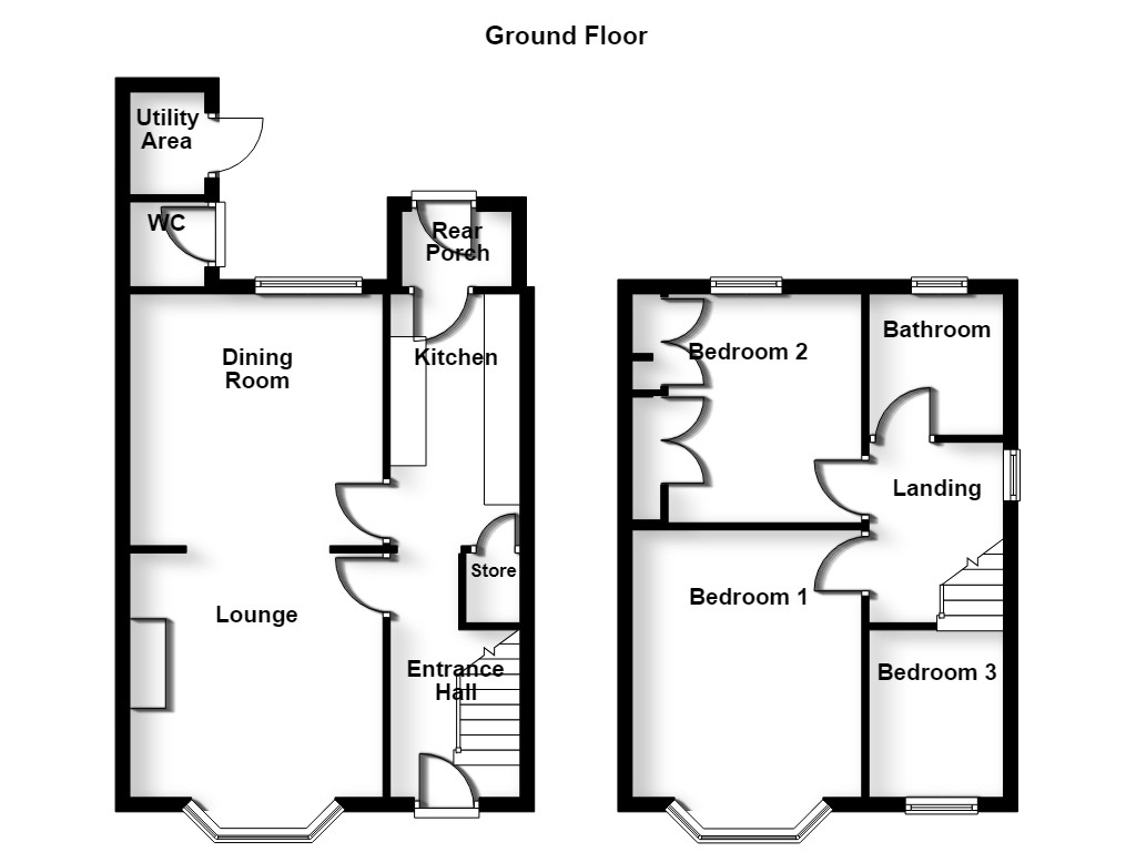 133, Worksop Road Swallownest, Sheffield floorplan