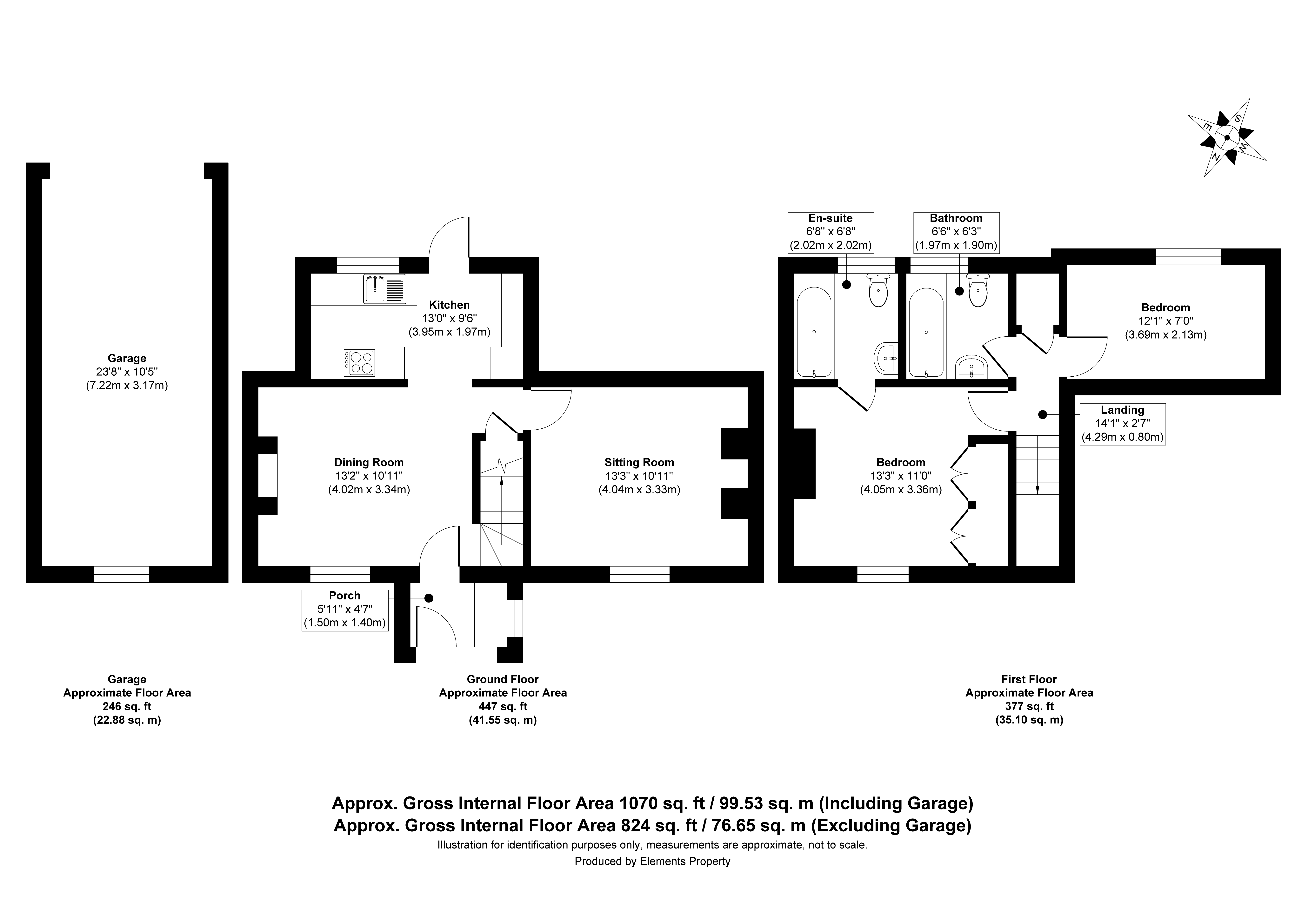 2, Kersoe Cottage, Kersoe floorplan