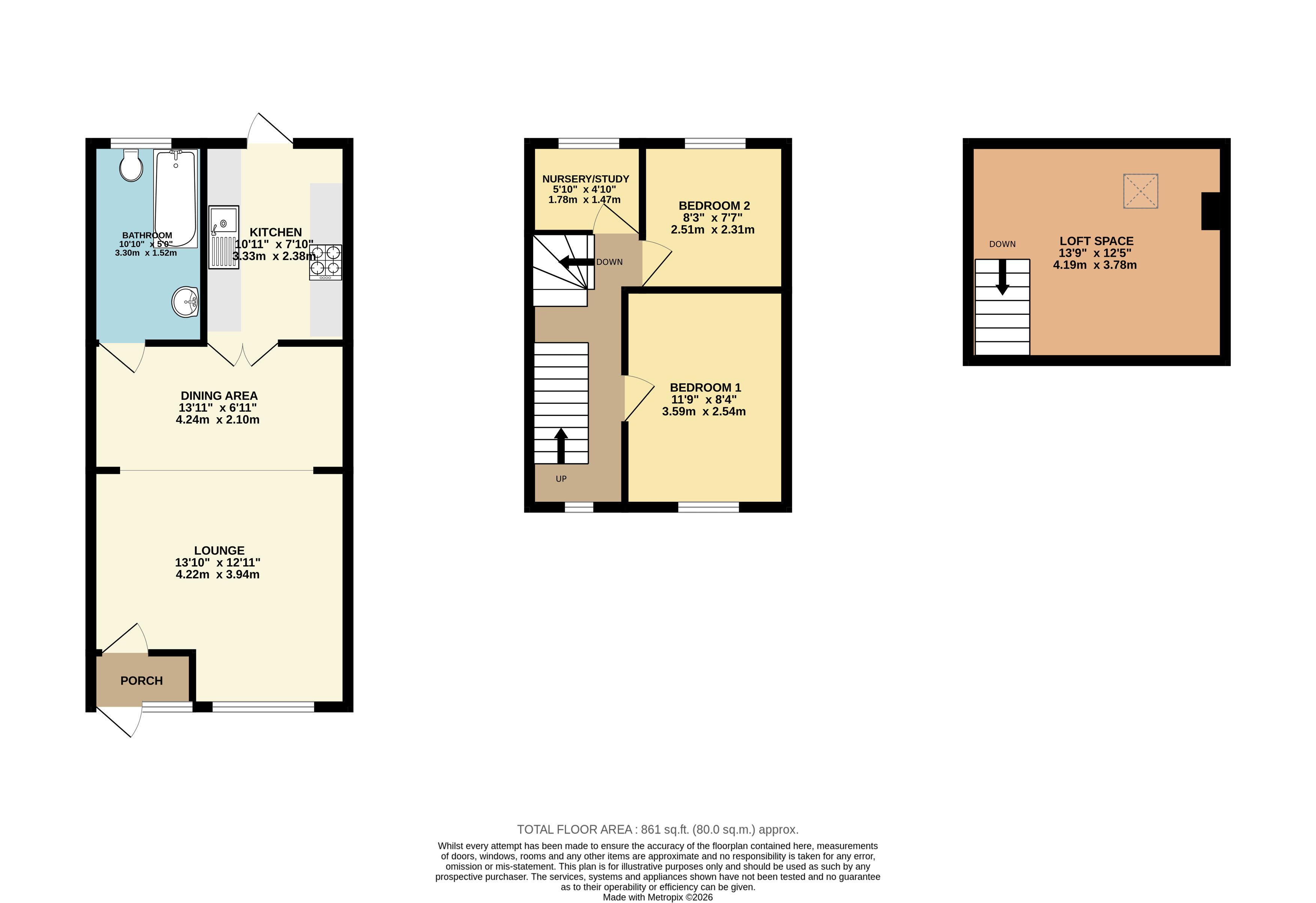 35, Mayland Avenue, Hull floorplan
