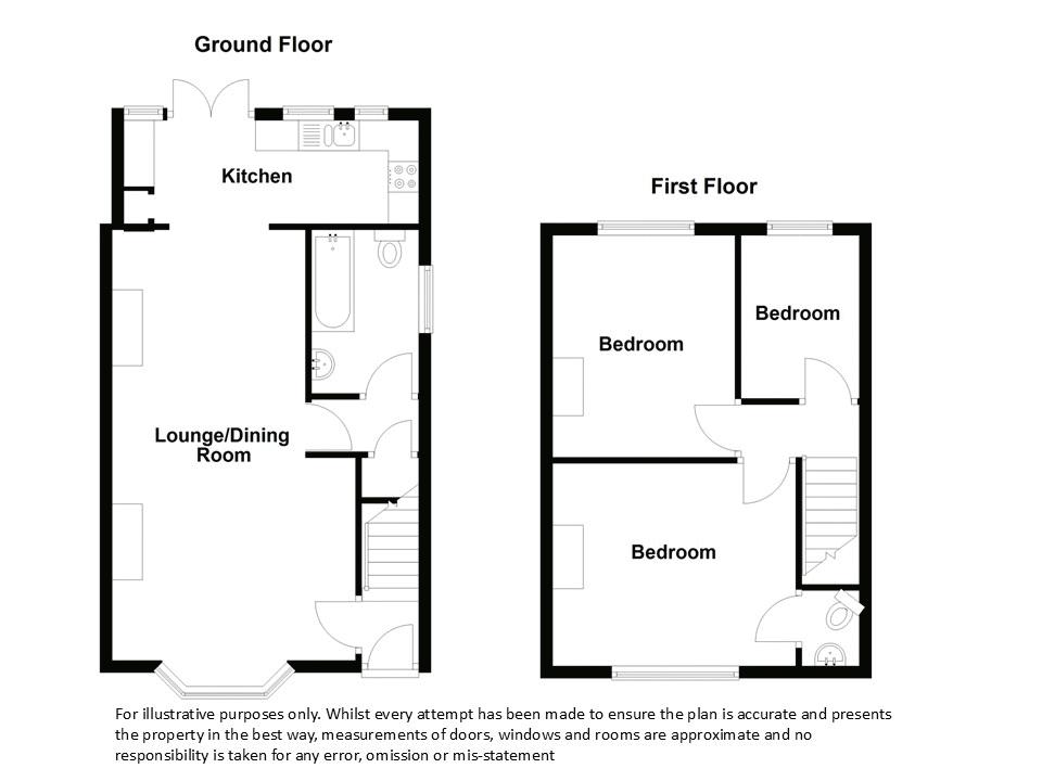 6, Elmfield Road, Nuneaton floorplan