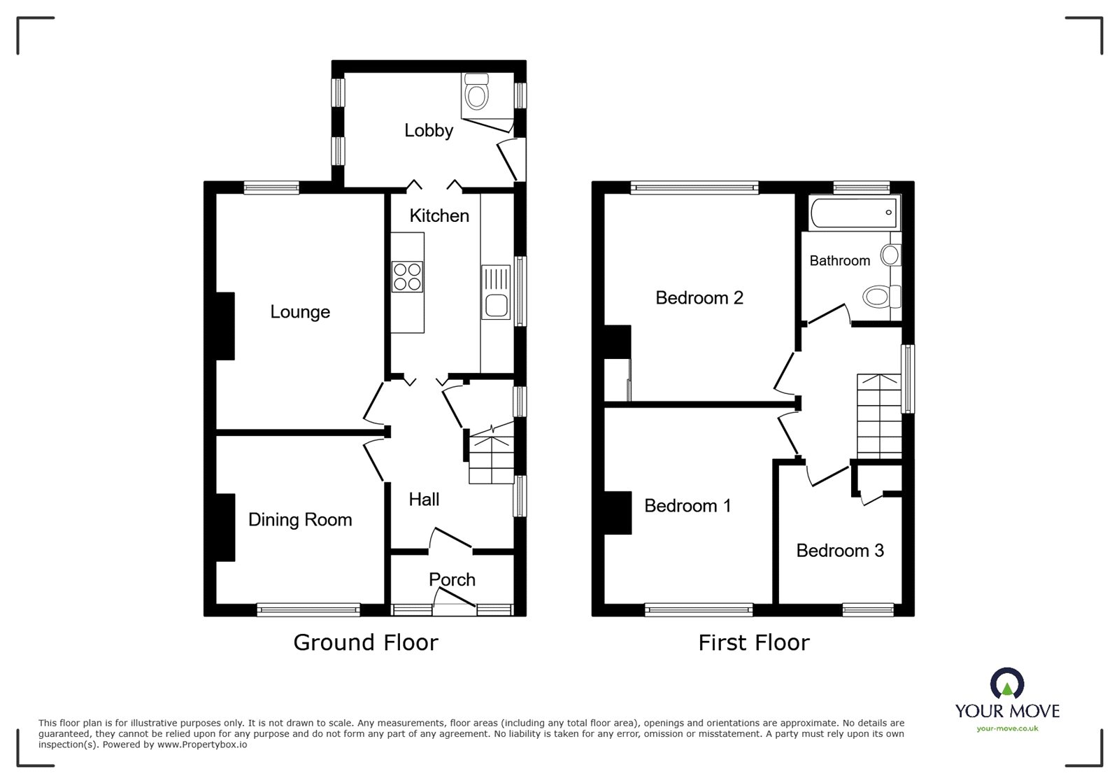 40, Louise Drive, Stoke On Trent floorplan