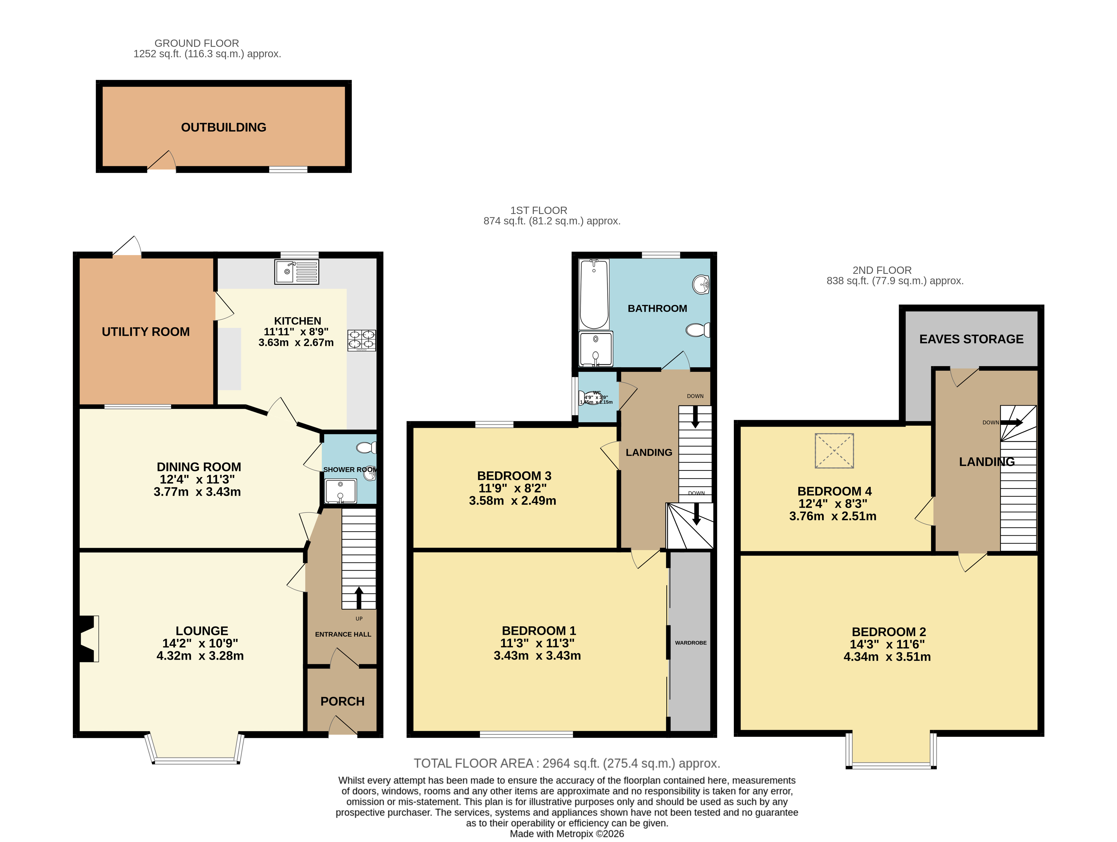 2, Park Street, Devon floorplan